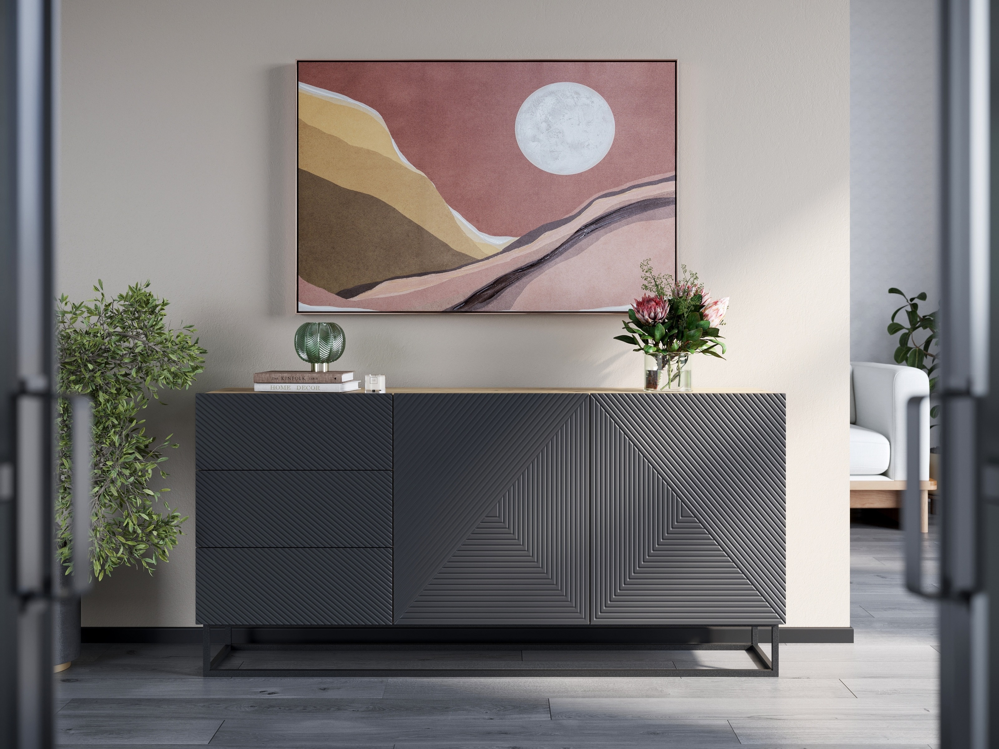 Lipasto Dortivi 114 (Artisaanitammi + Mattaharmaa)