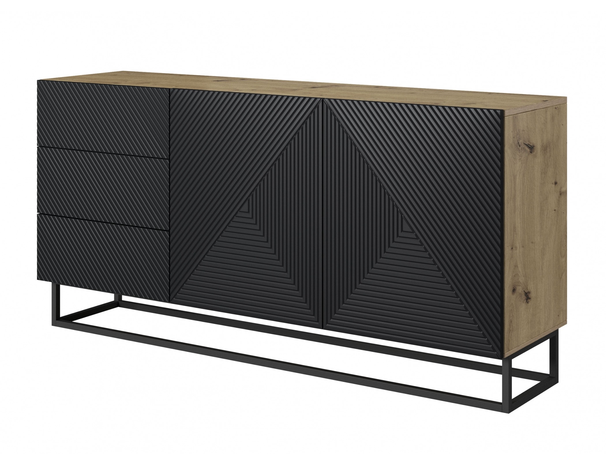 Lipasto Dortivi 114 (Artisaanitammi + Mattamusta)