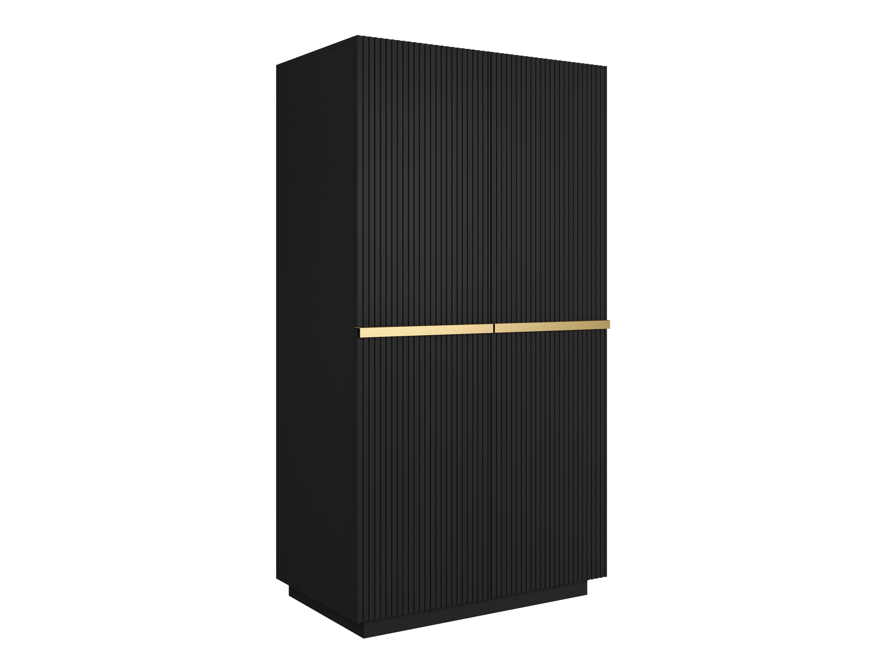 Vaatekaappi Melfelu 125 (Musta)