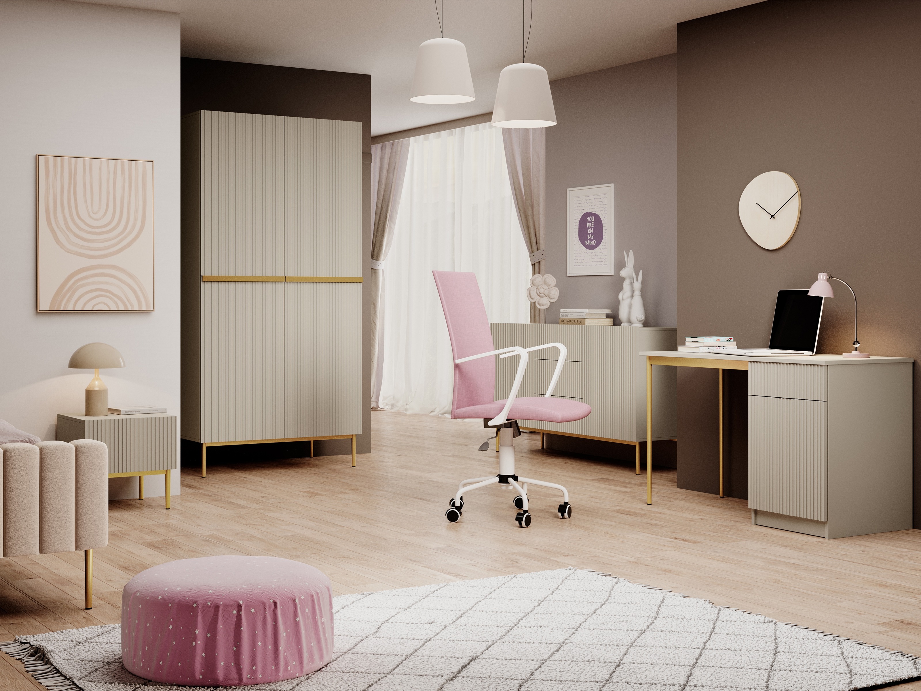 Vaatekaappi Melfelu 133 (Kashmir)