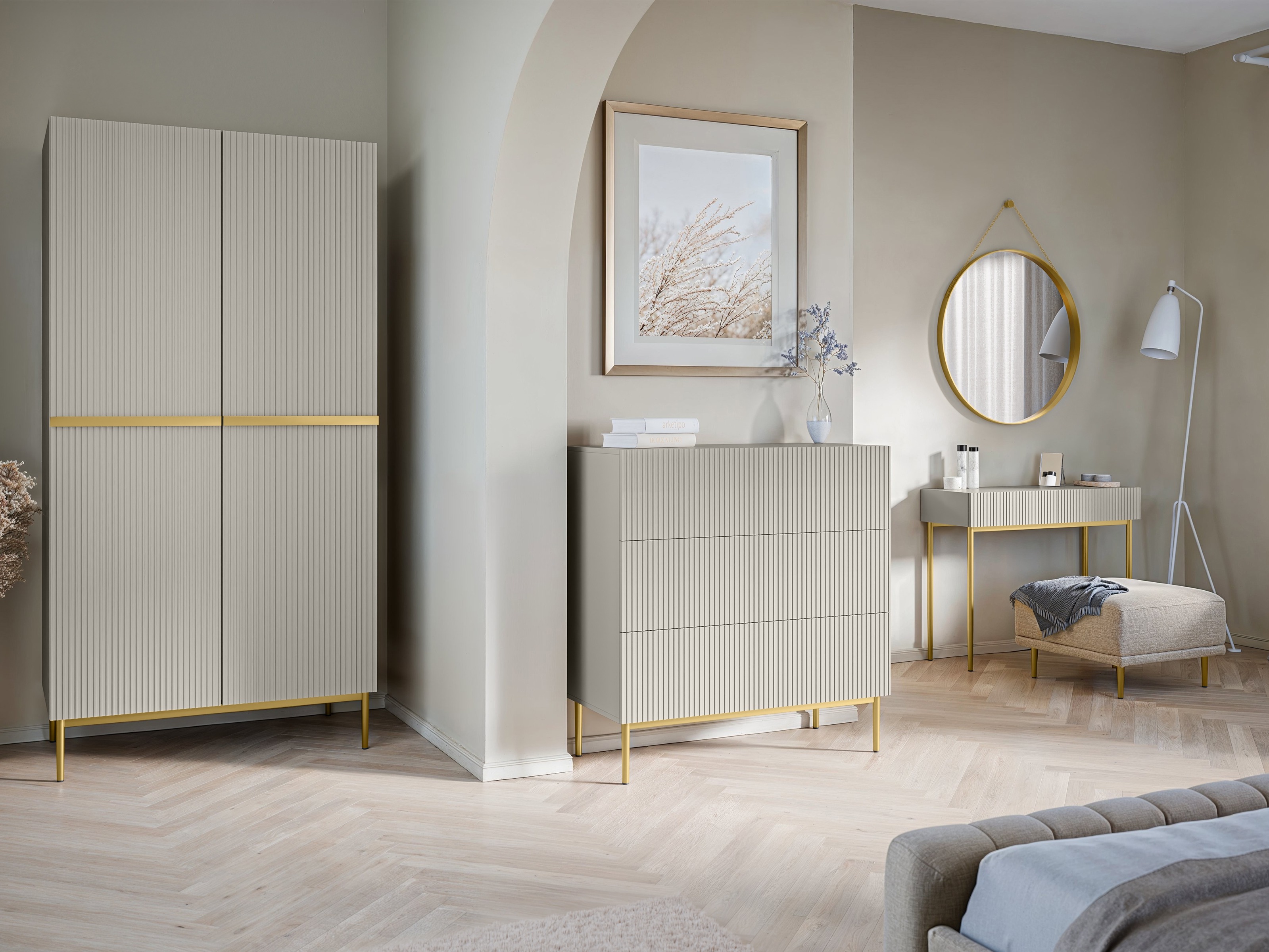 Vaatekaappi Melfelu 133 (Kashmir)