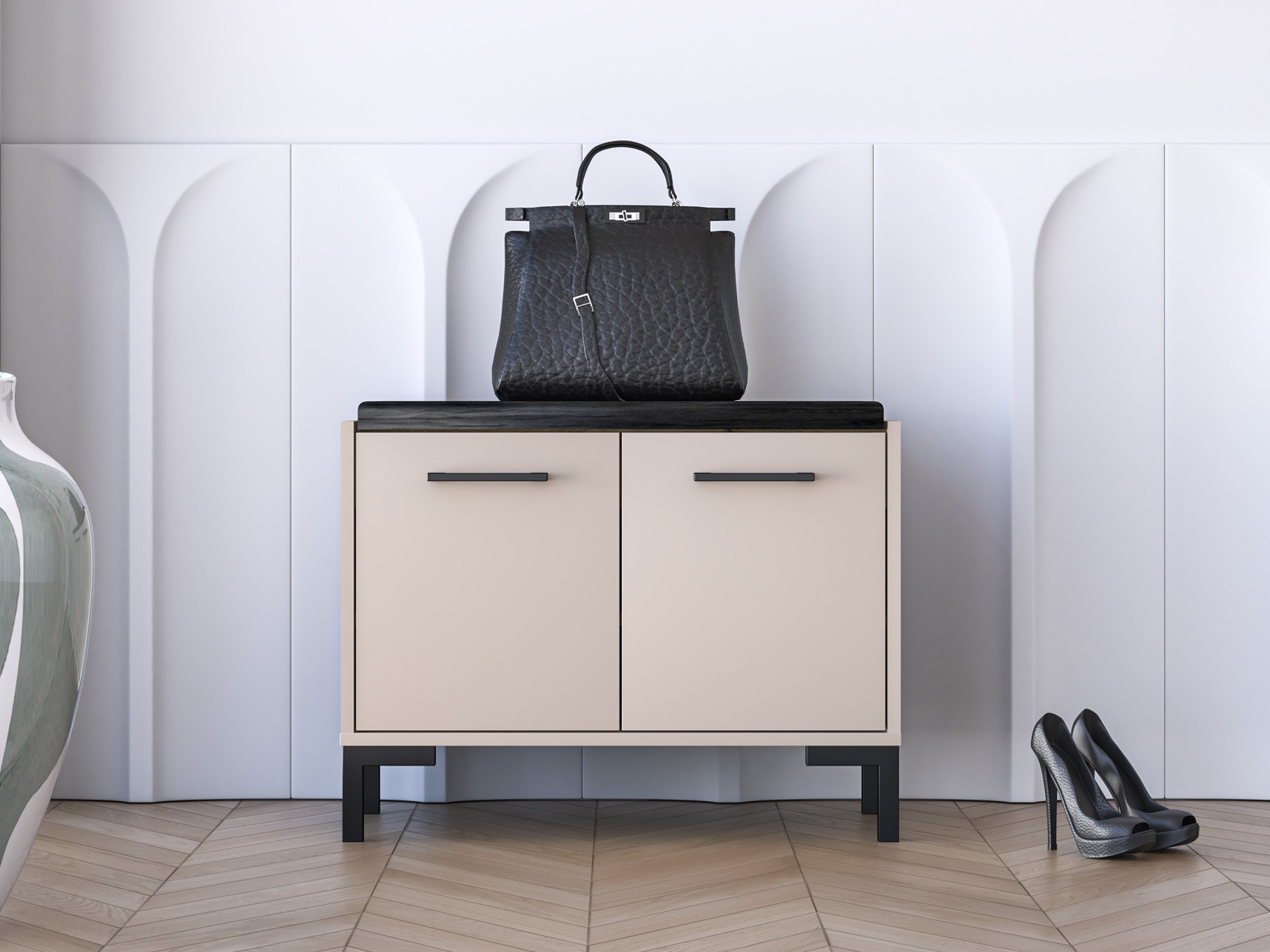 Kenkäkaappi Fiolevo 102