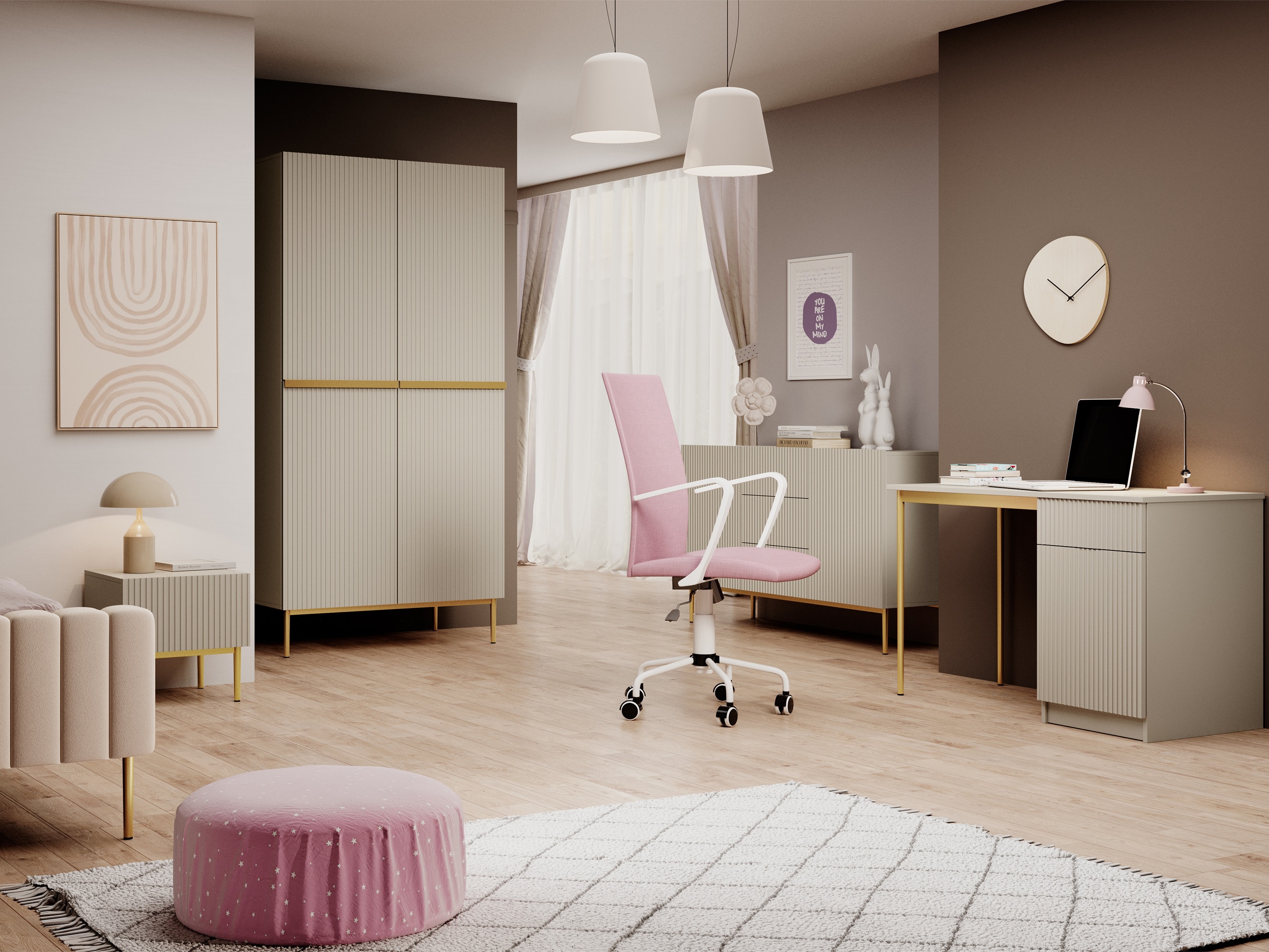 Vaatekaappi Melfelu 134 (Kashmir)