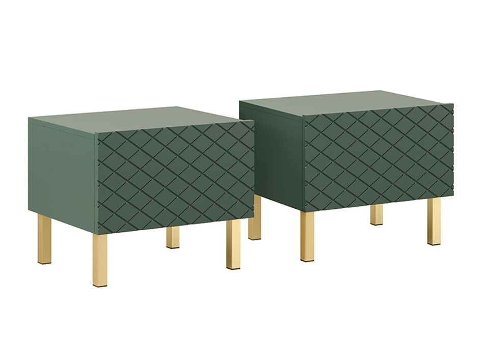 Yöpöytäsetti Felnuo 101 (Vihreä)