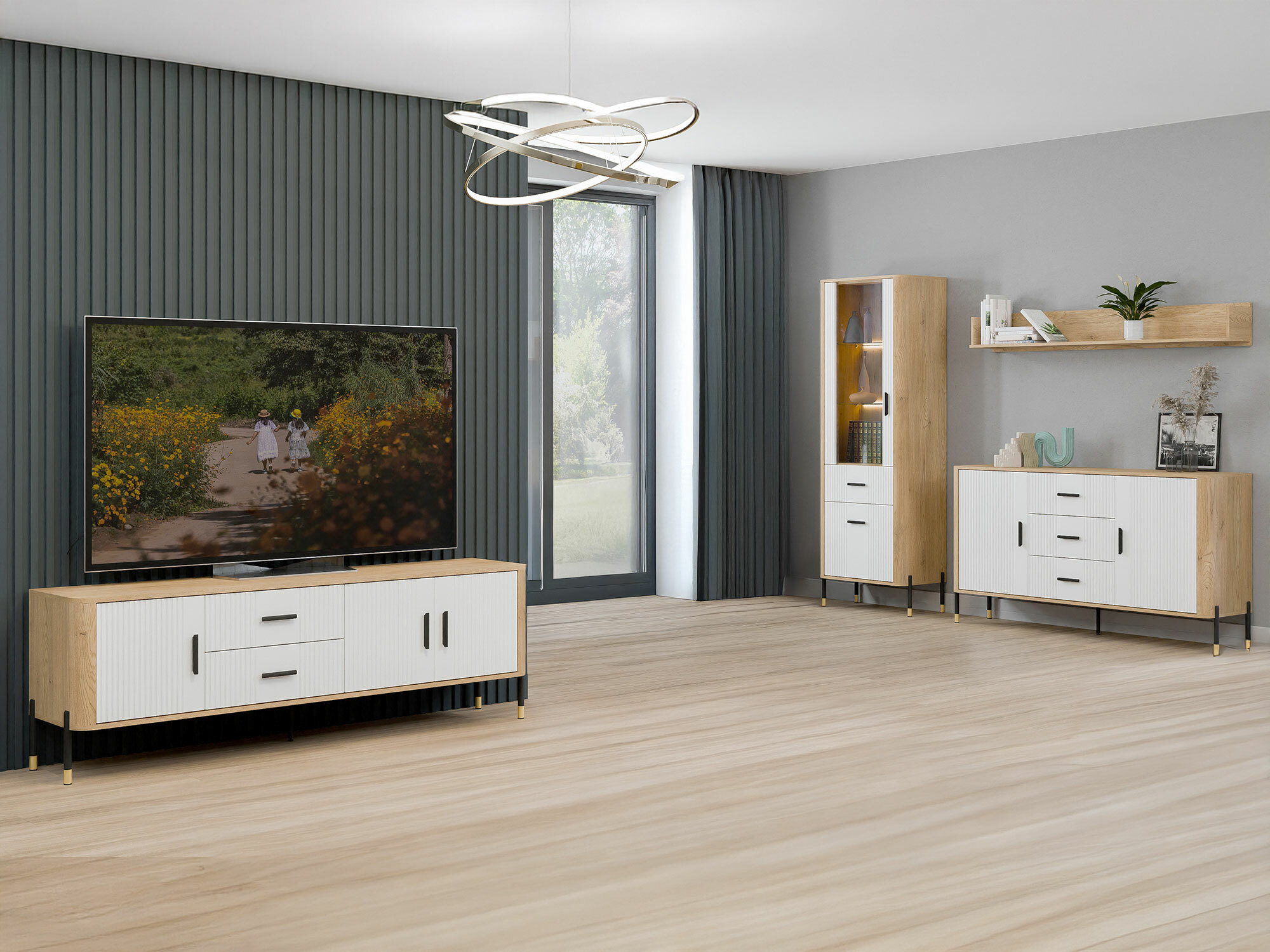 Hylly Flosora 127 (Valkoinen)