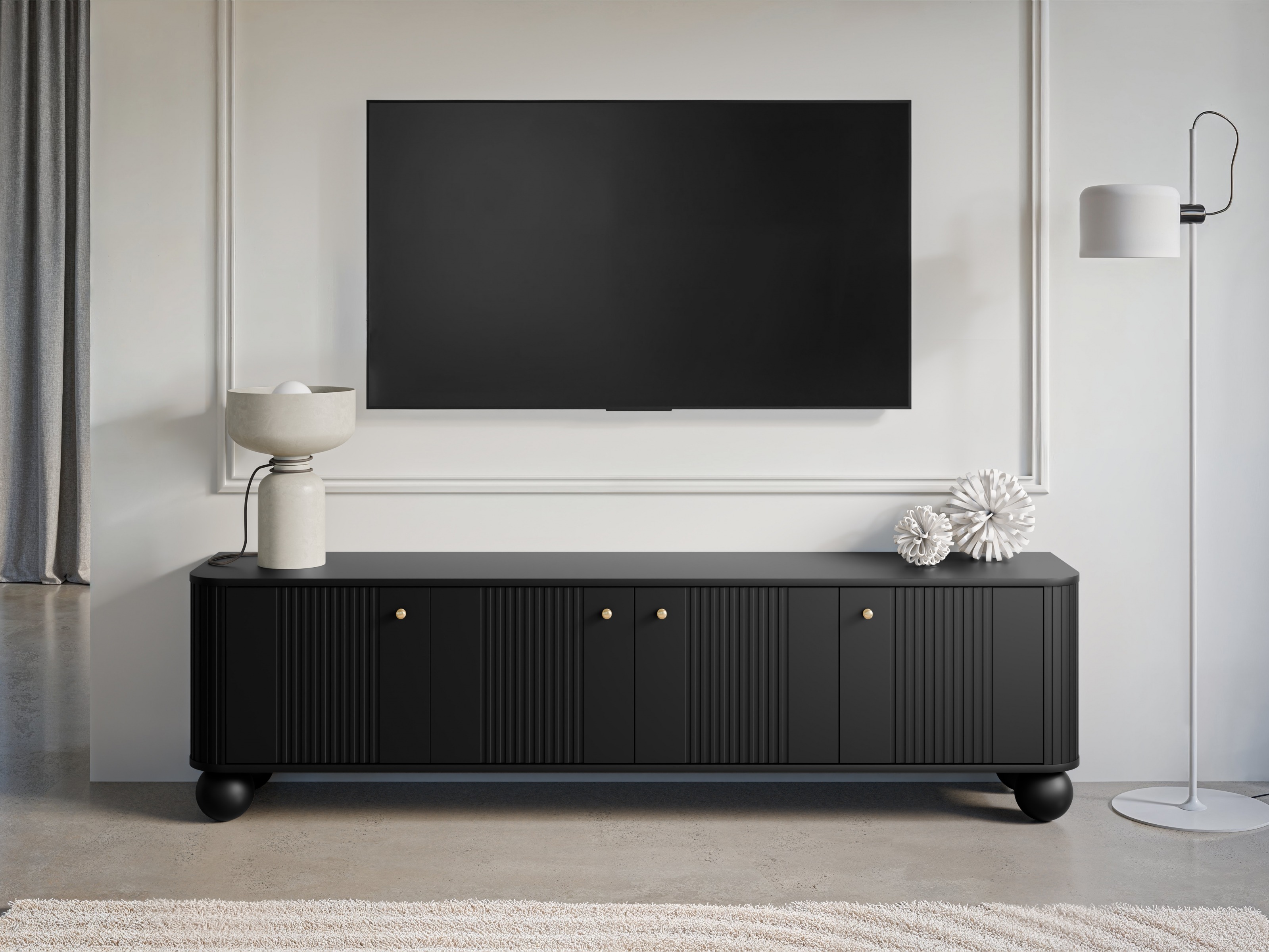 TV-taso Fioveso 101 (Musta)