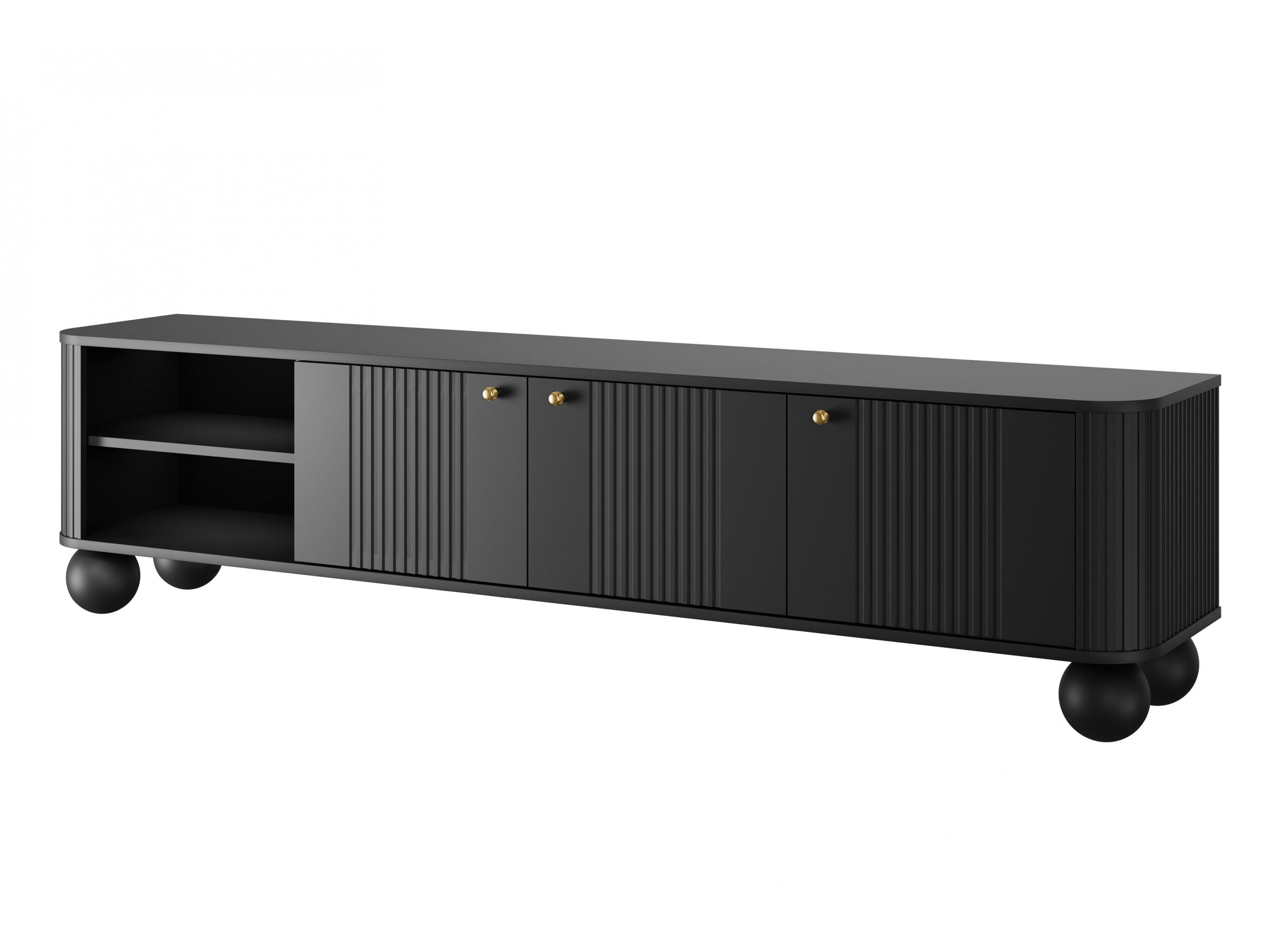 TV-taso Fioveso 102 (Musta)