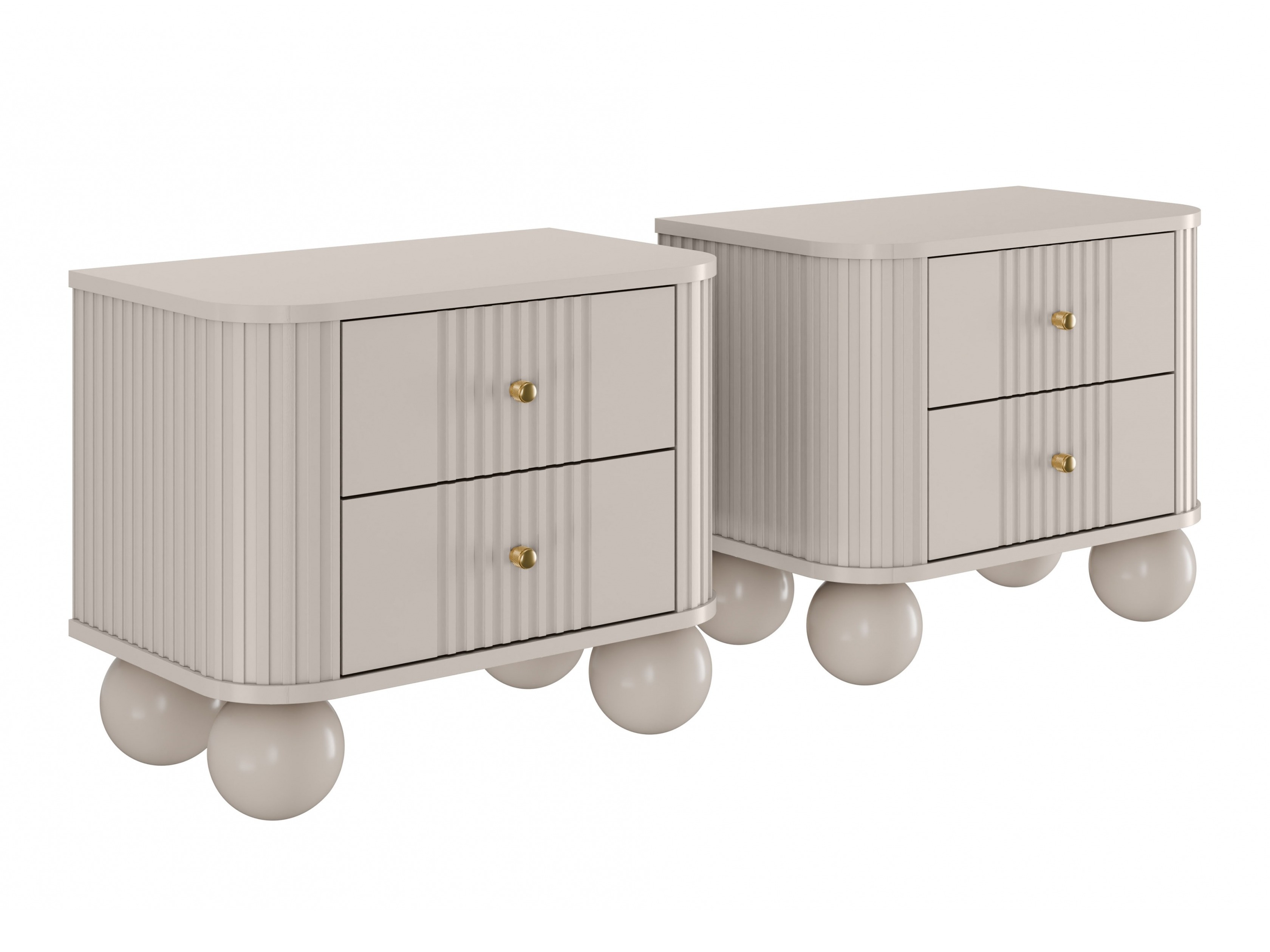 Yöpöytäsetti Fioveso 104 (Kashmir)