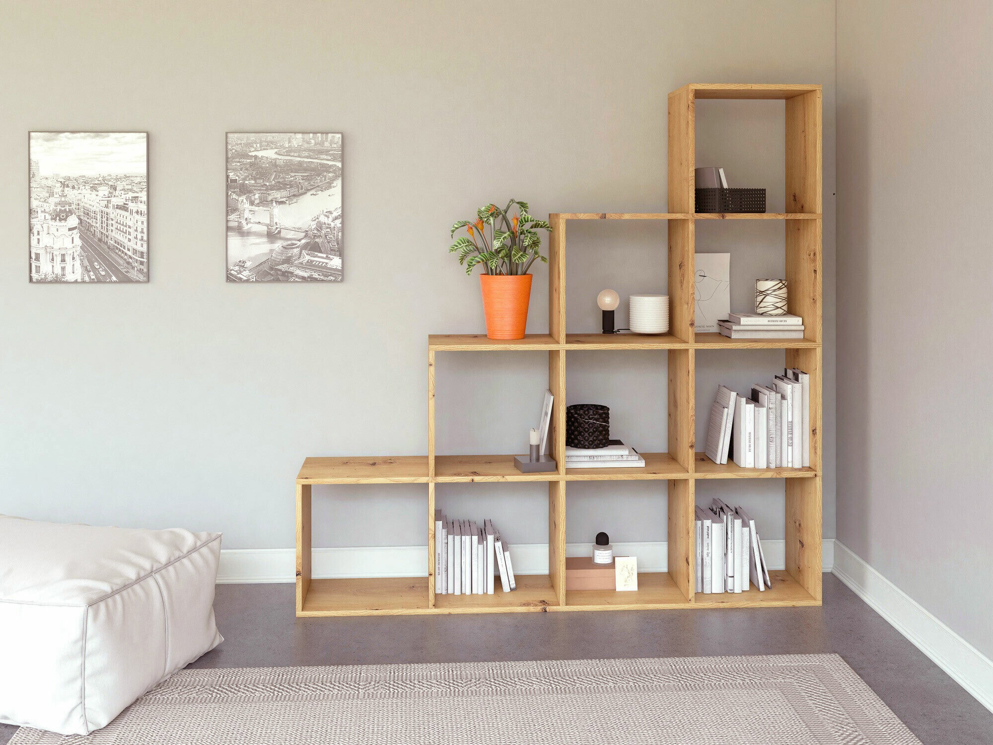 Hylly Mandeville 233 (Artisaanitammi)