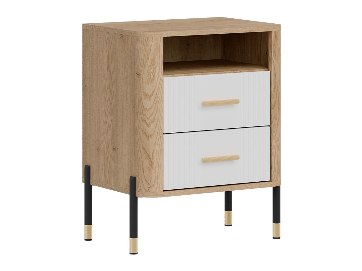 Yöpöytä Flosora 142 (Valkoinen)