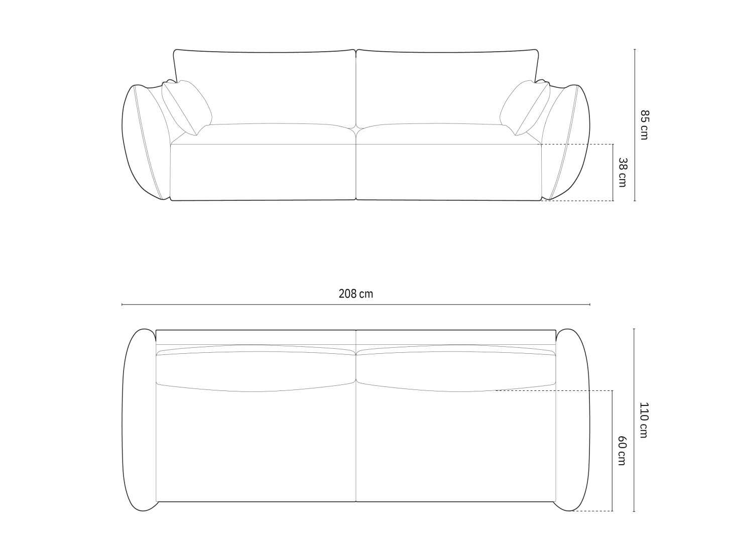 Sohva Belenoe 101 (Bluvel 22)