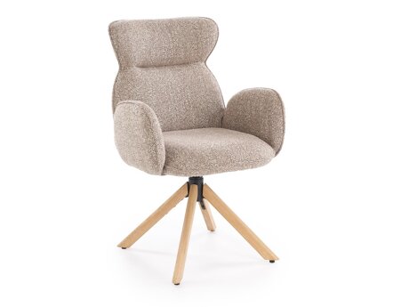 Tuoli Houston 2041 (Beige + Vaalea puu)