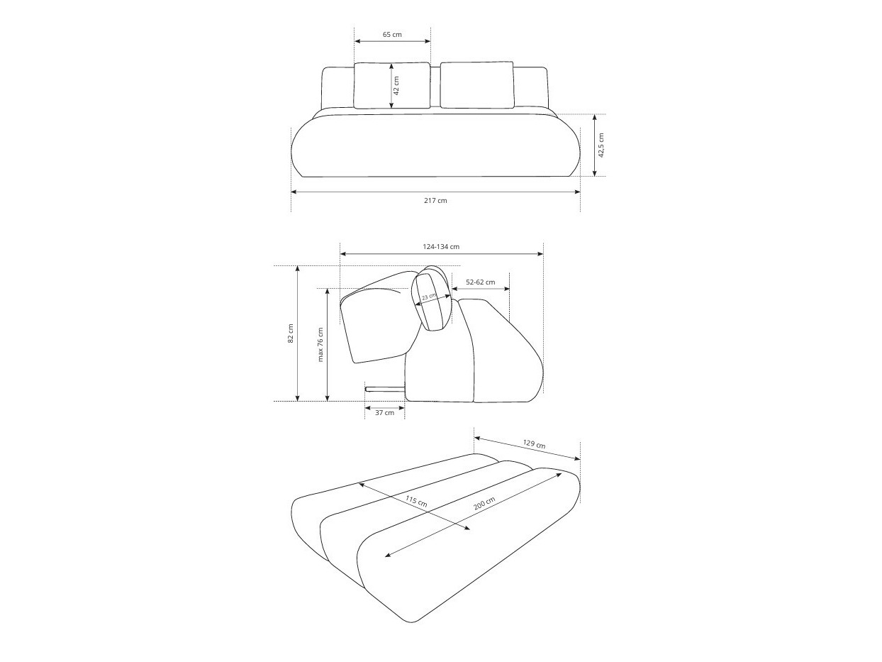 Vuodesohva Kingston 193 (Wind 89)