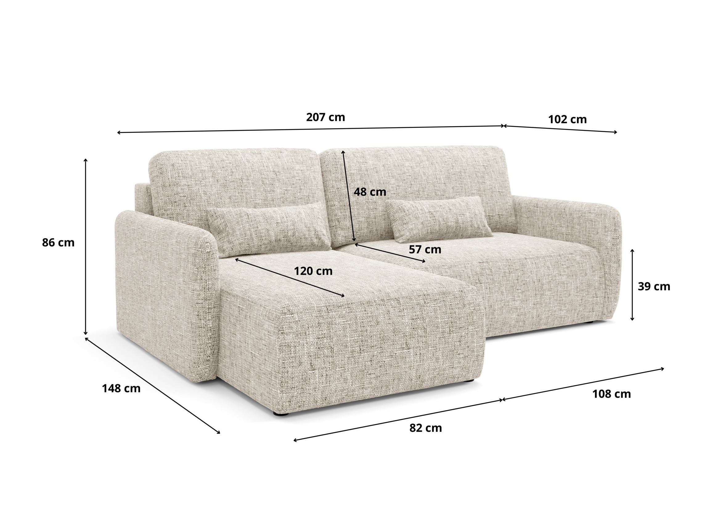 Kulmasohva Franklin 107 (Imo 05)