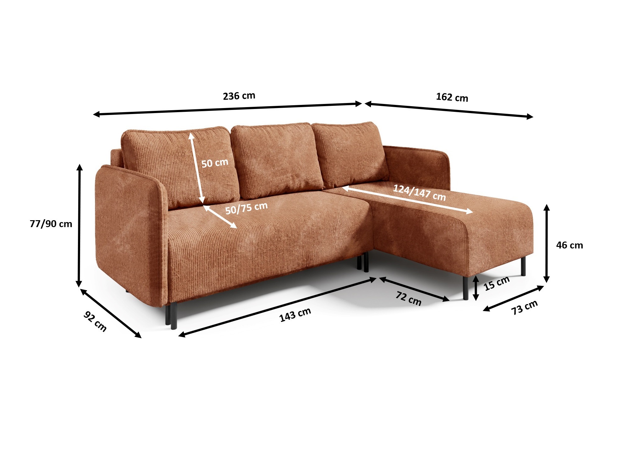 Kulmasohva Franklin 123 (Poso 02)