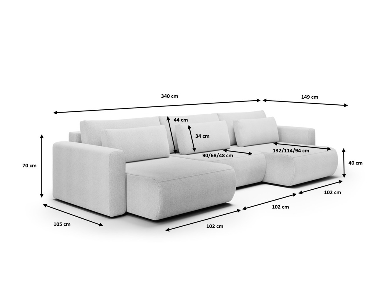 Kulmasohva Franklin 126 (Curio 39)