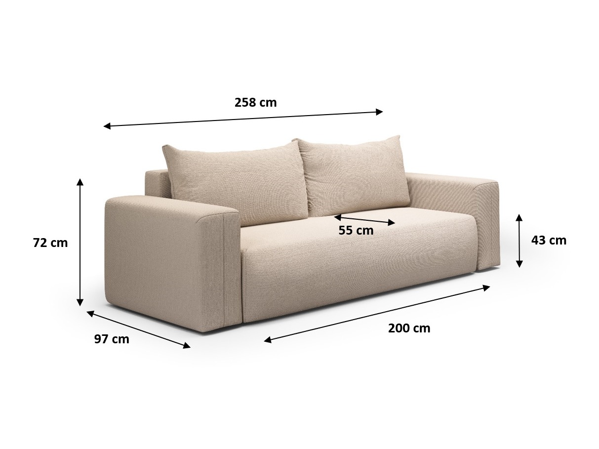 Vuodesohva Lirdomo 103 (Aragon 01)