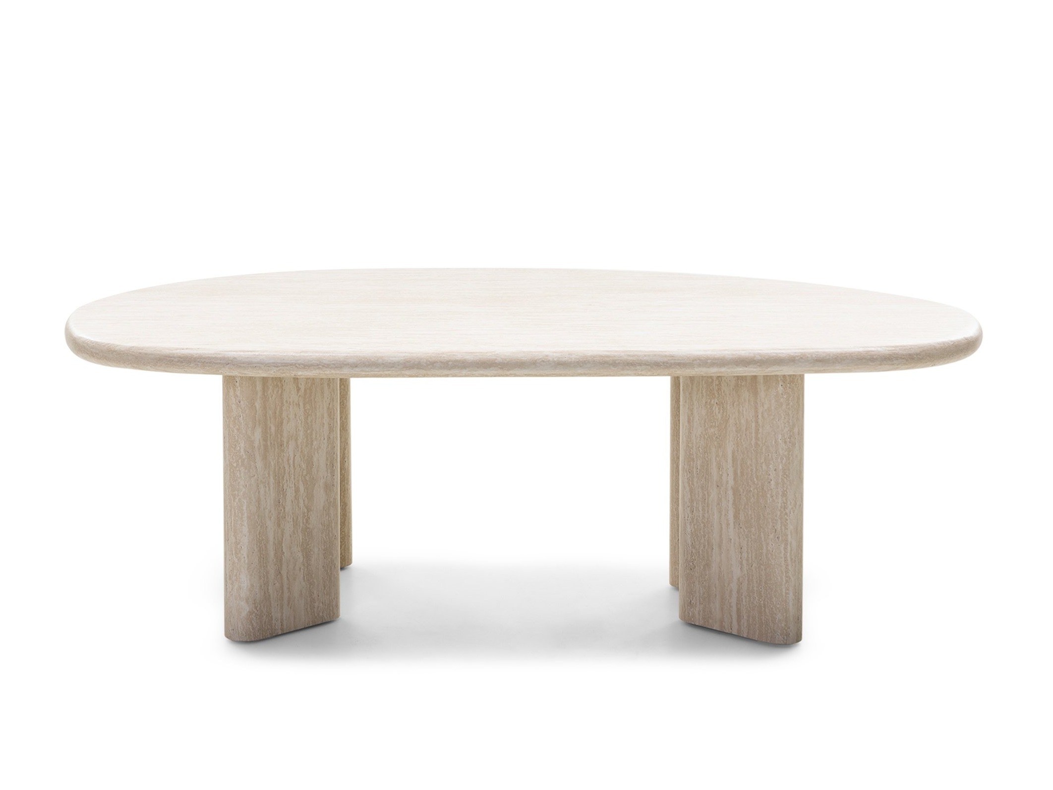 Sohvapöytä Burleson 476 (Vaalea Travertine)