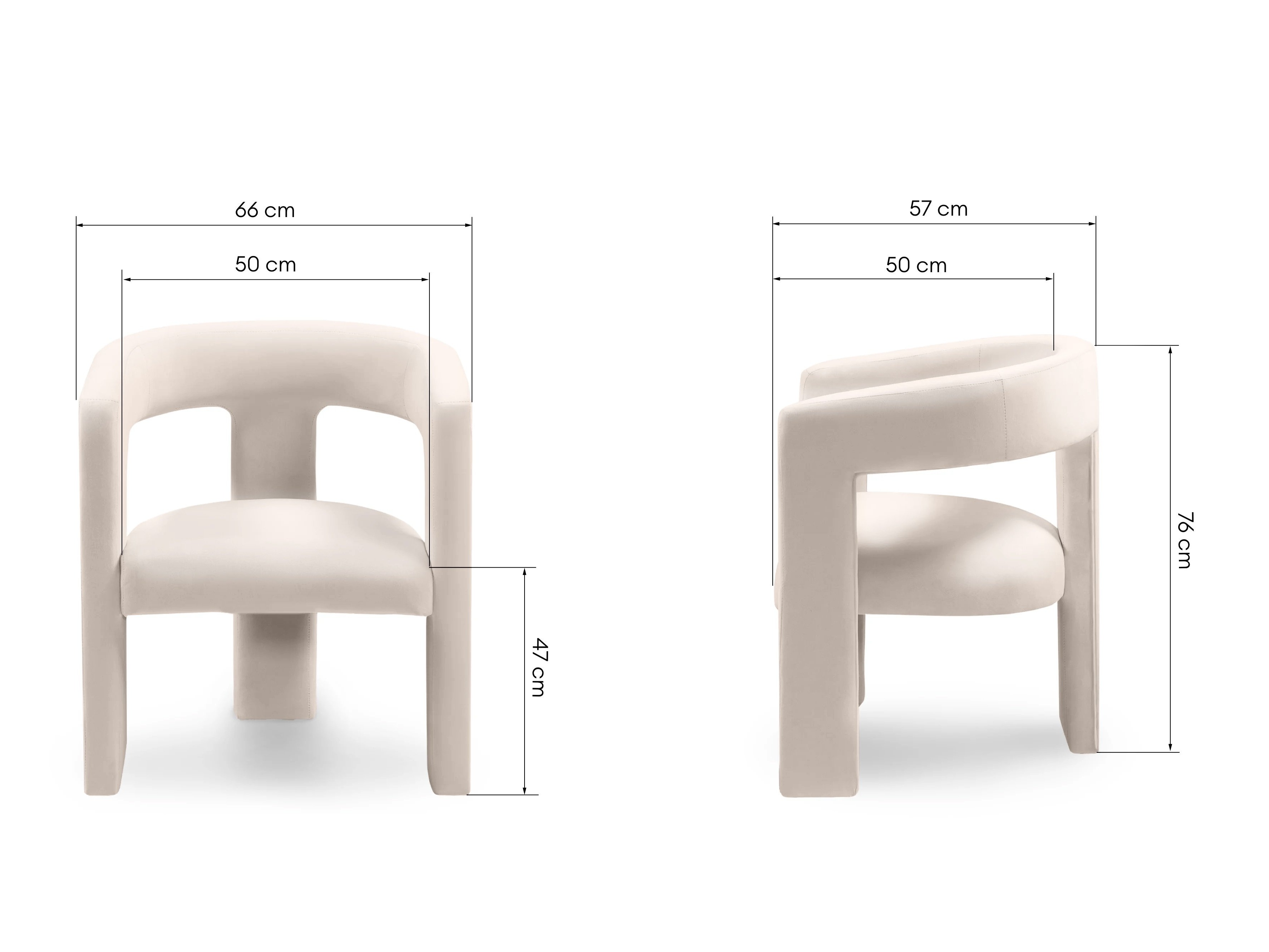 Tuoli Burleson 447 (Vaalea beige)