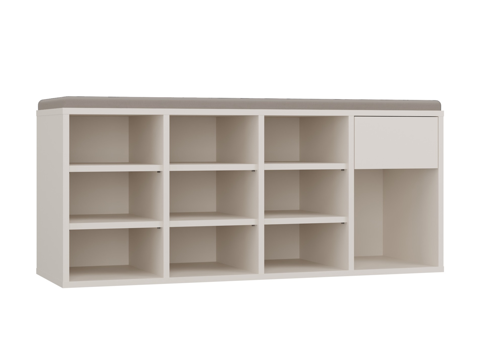 Kenkähylly Mandeville 322 (Beige)