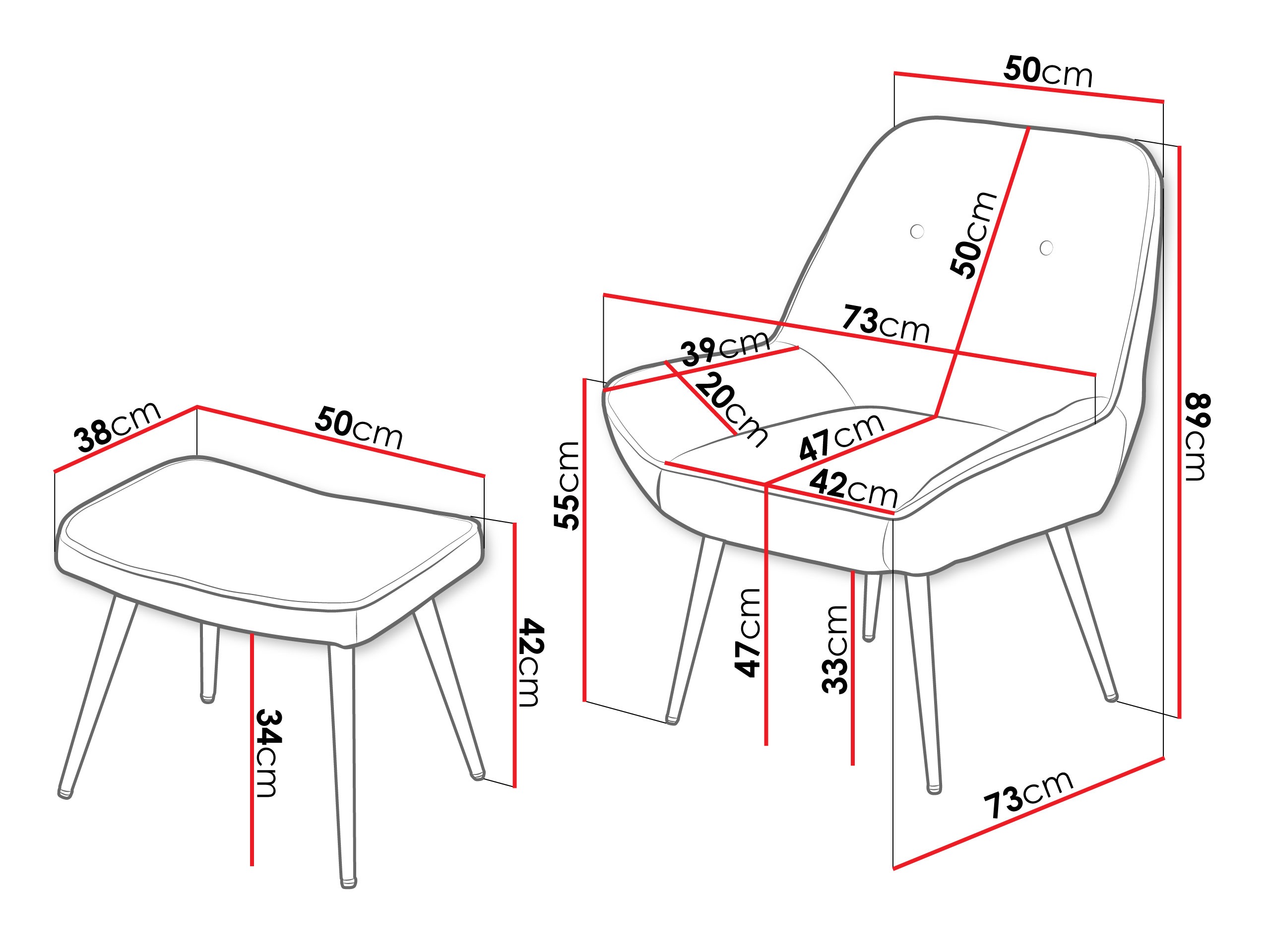 Nojatuoli Comfivo Cypressus (Sea 140)
