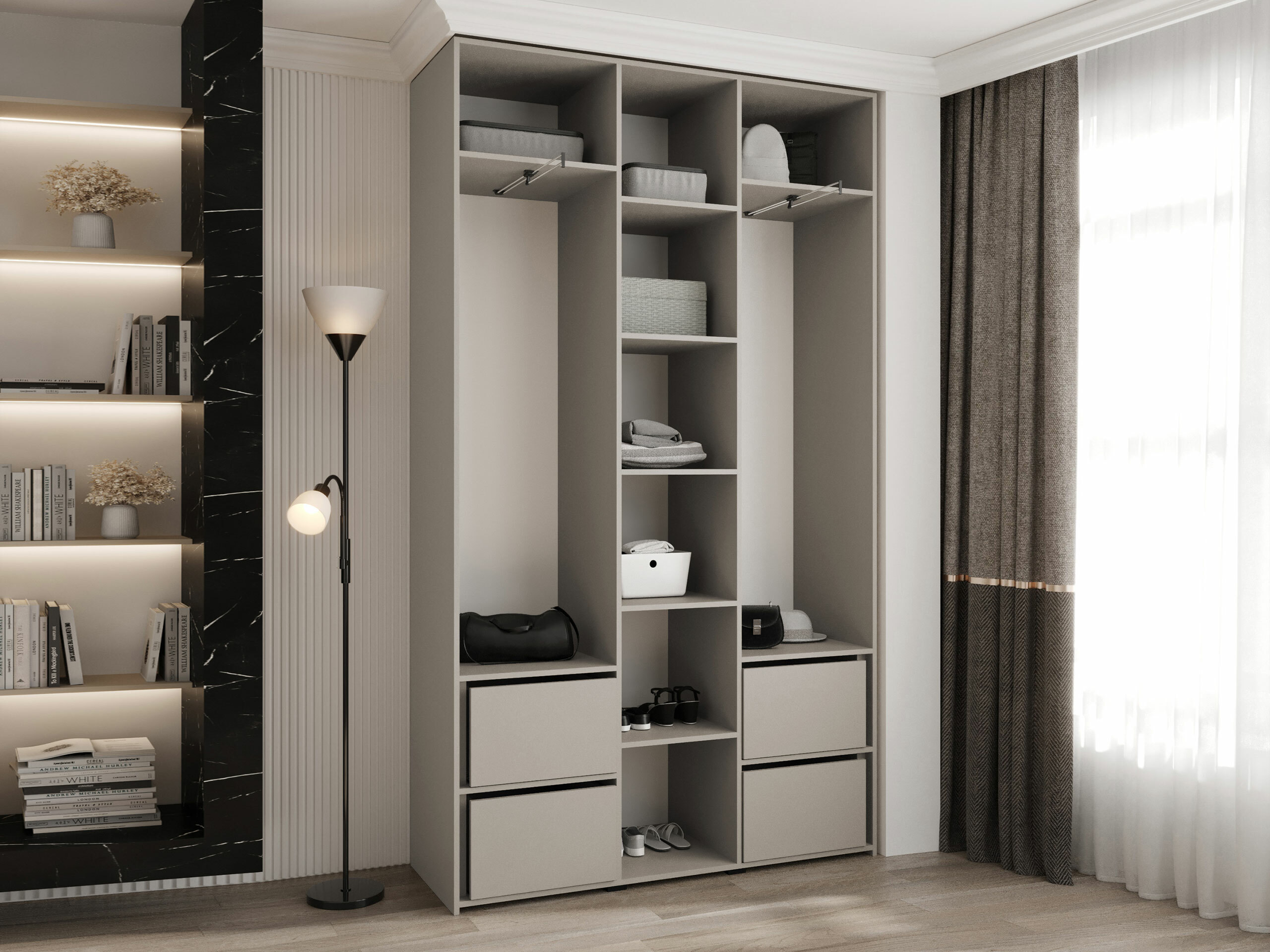 Vaatekaappi Hartford 563 (Kashmir)