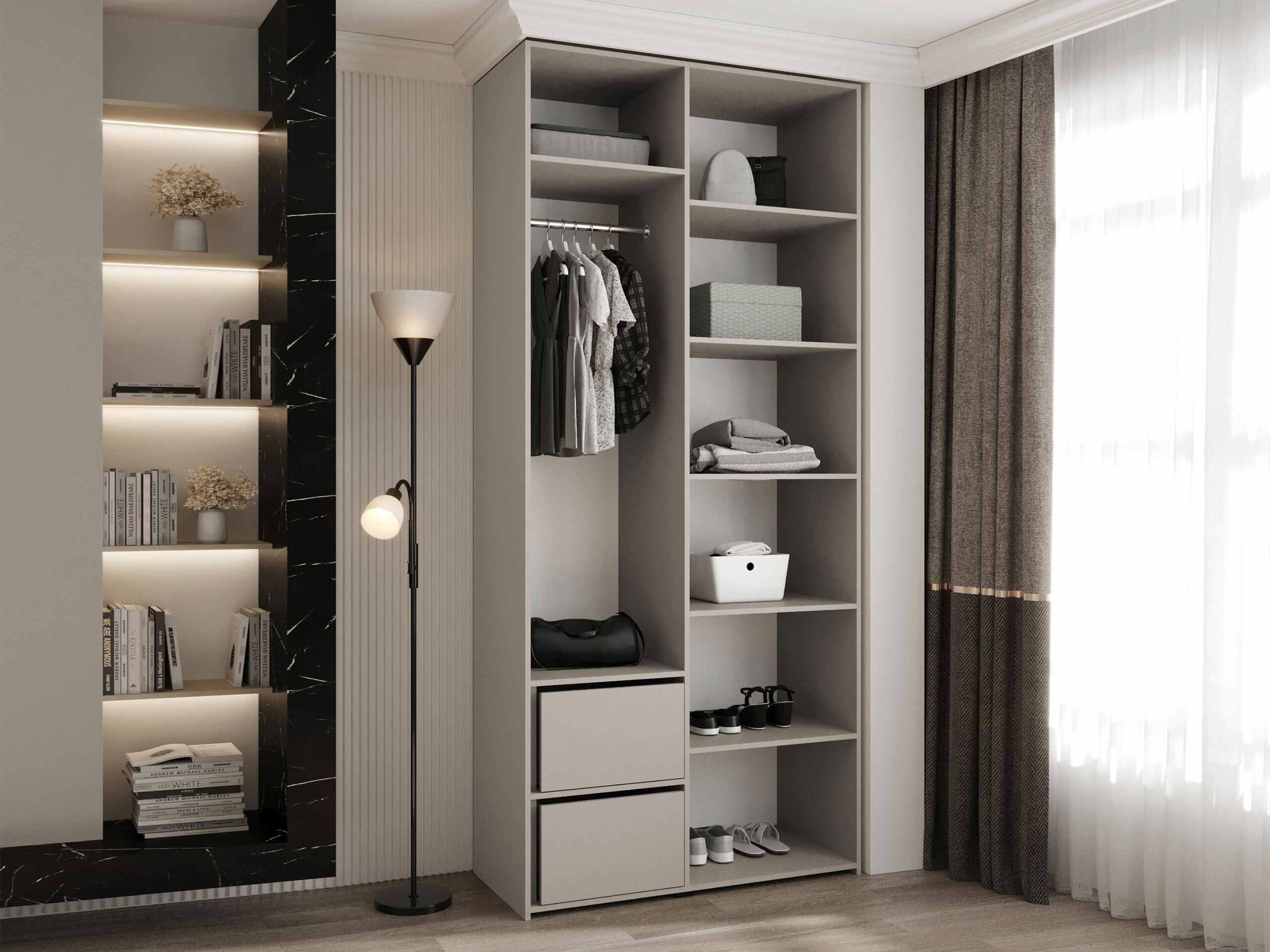 Vaatekaappi Hartford 569 (Kashmir)