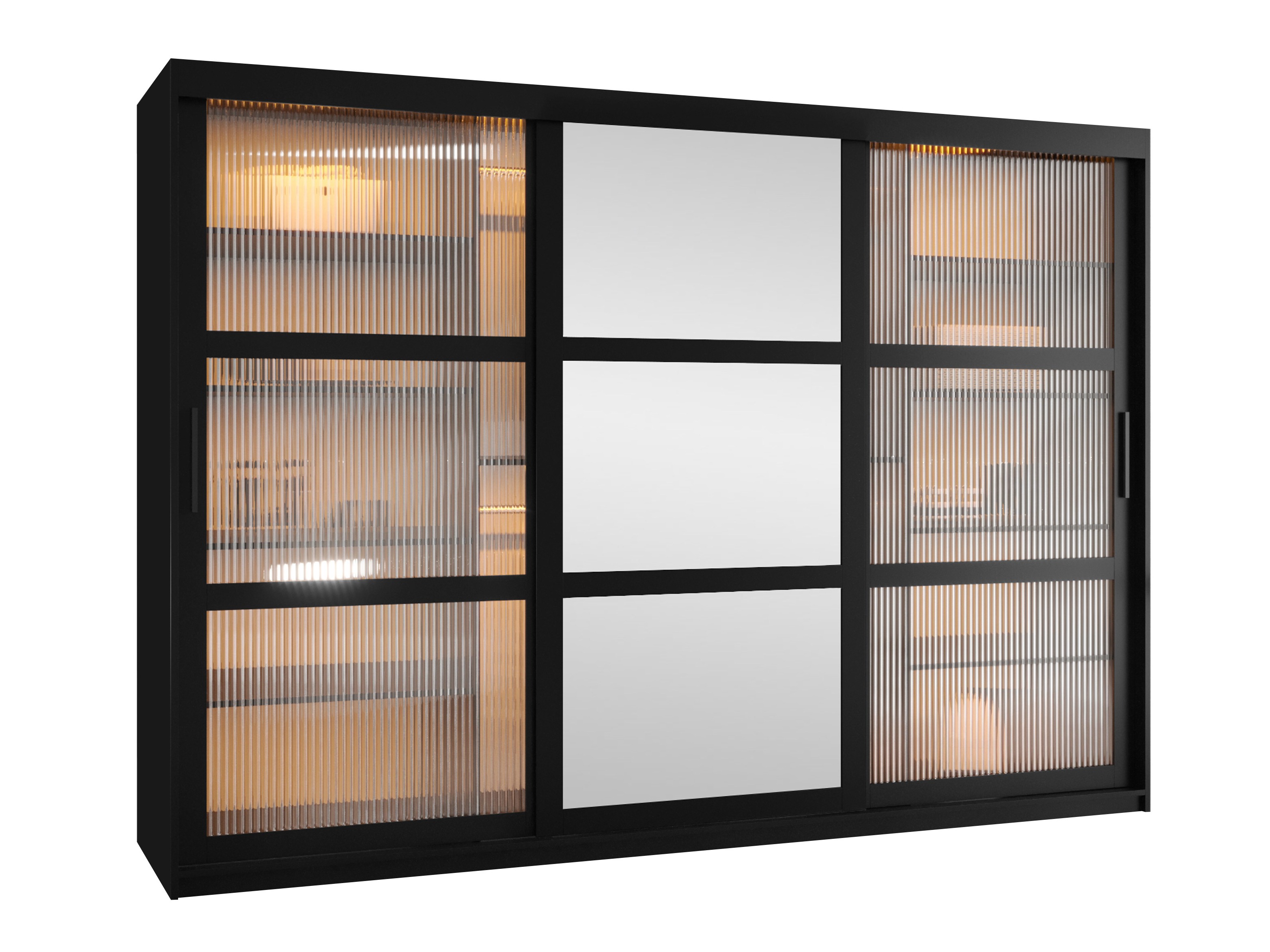 Vaatekaappi Hartford 576 (Musta)