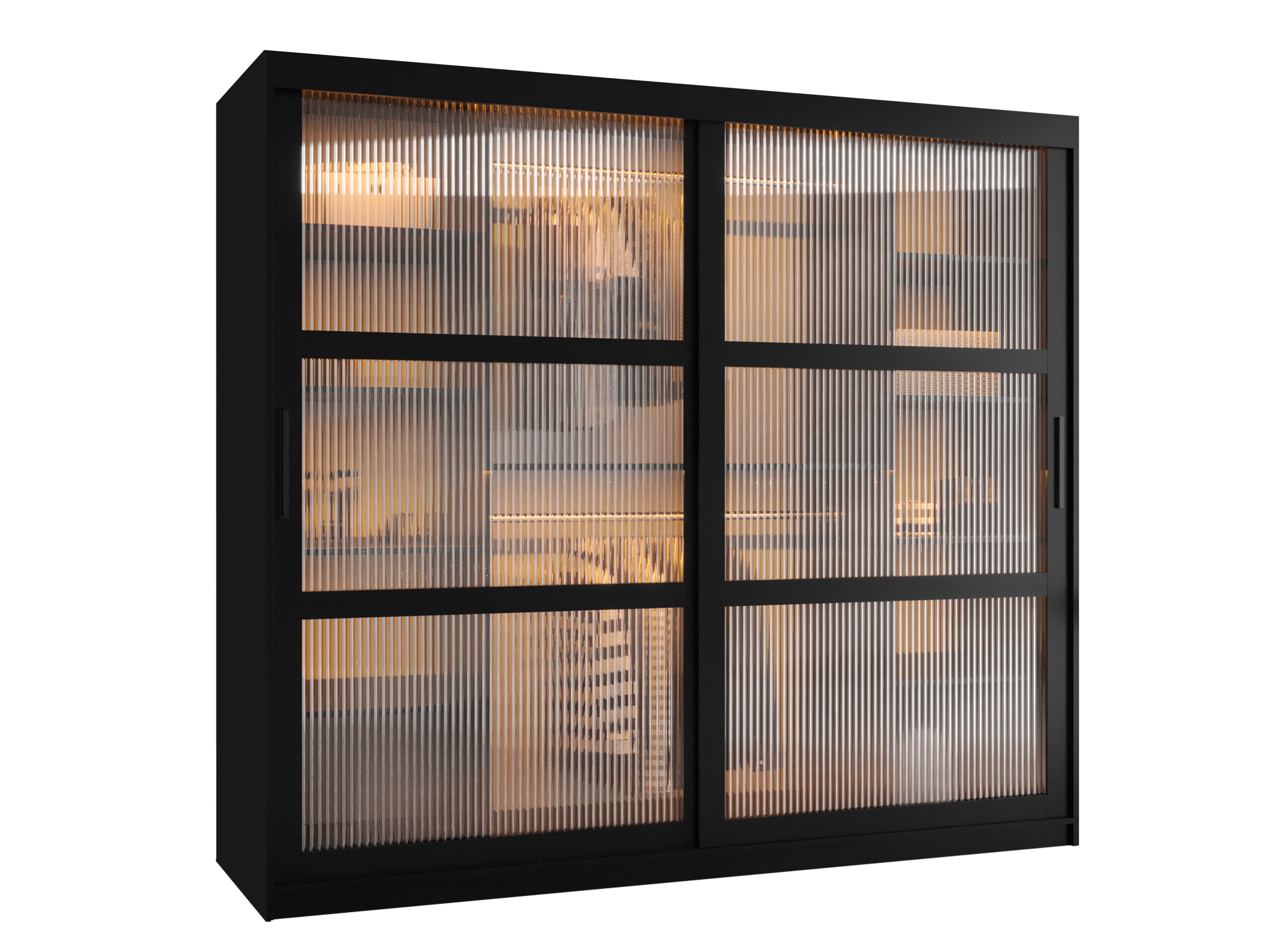 Vaatekaappi Hartford 575 (Musta)