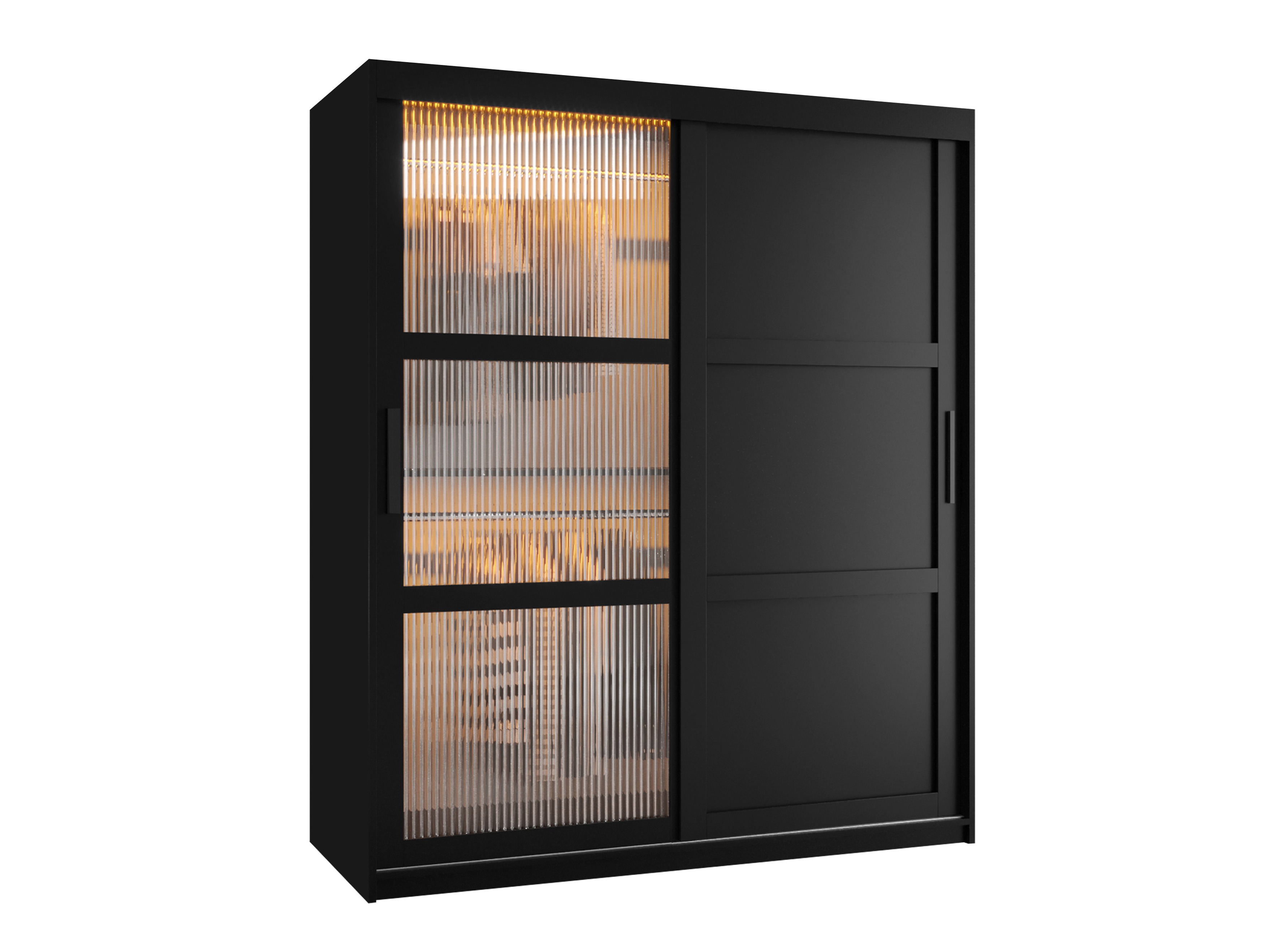 Vaatekaappi Hartford 577 (Musta)