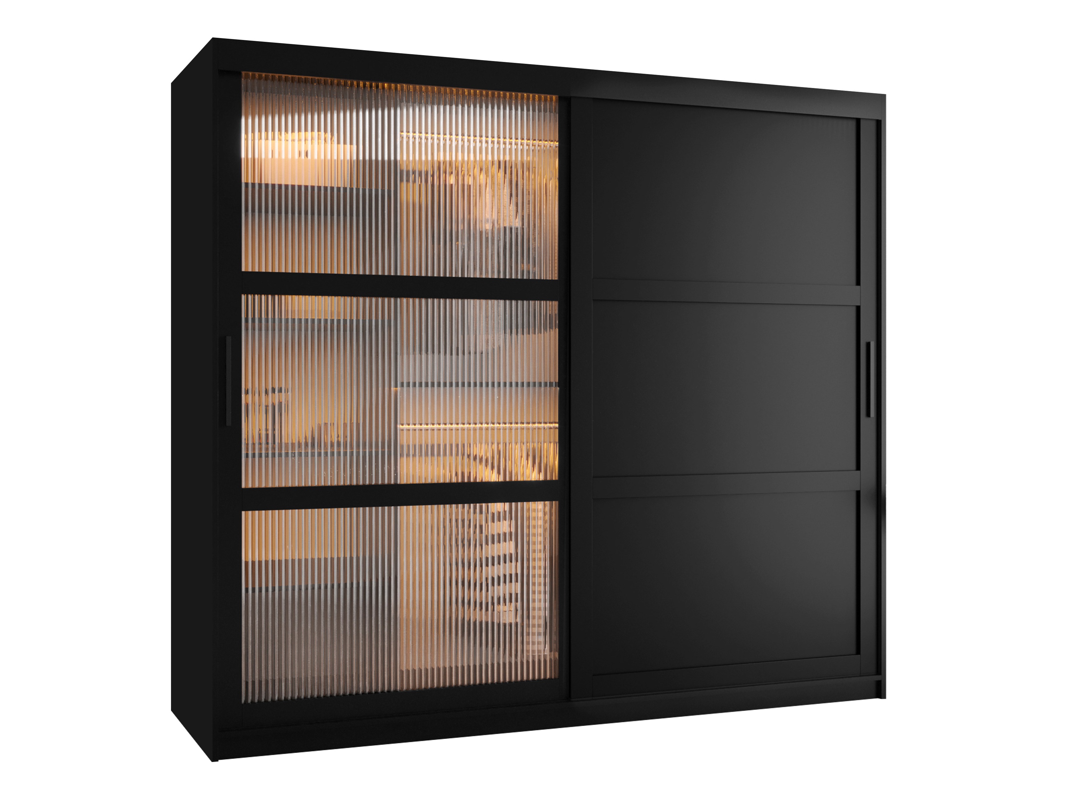 Vaatekaappi Hartford 577 (Musta)