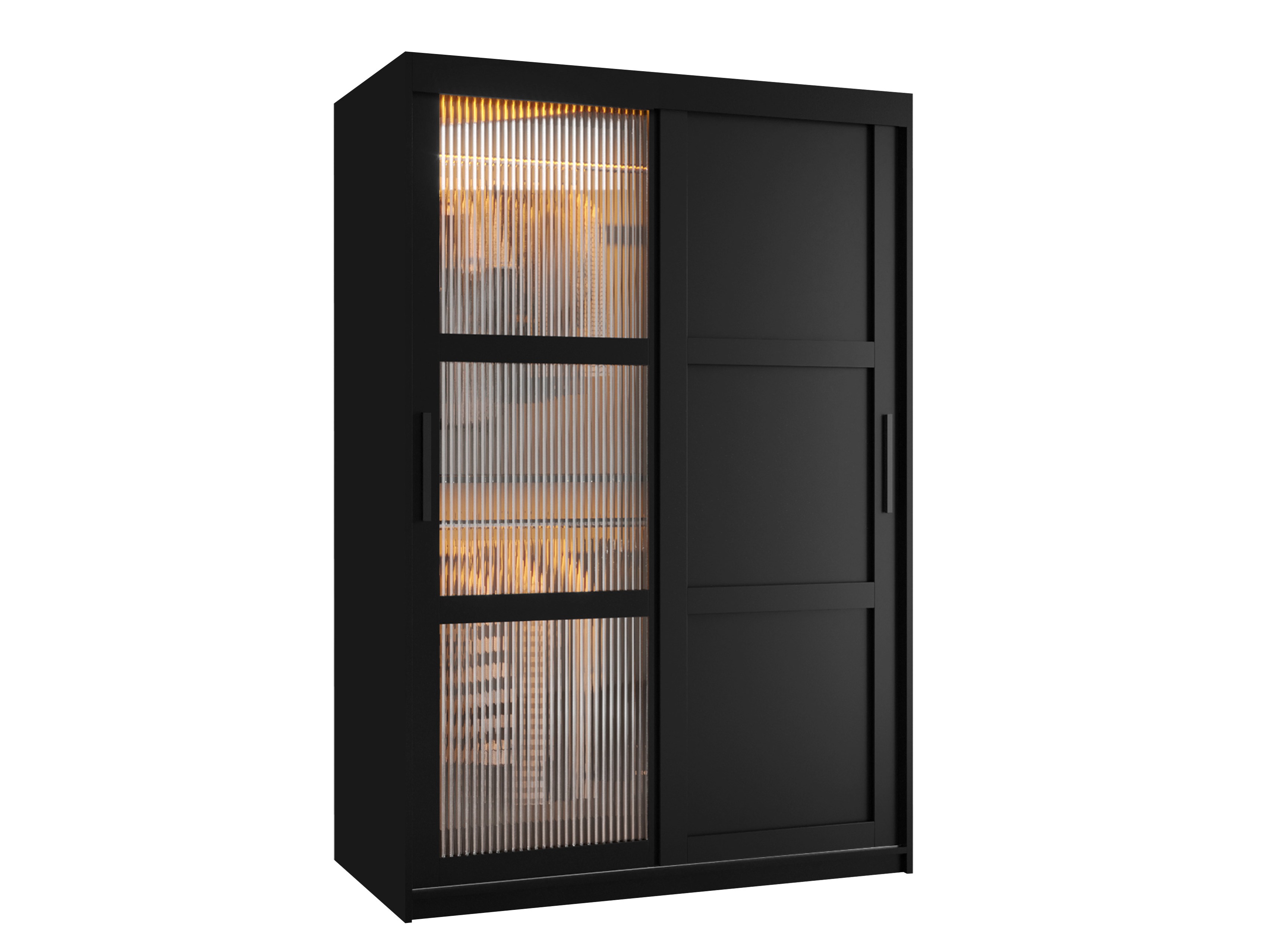 Vaatekaappi Hartford 577 (Musta)