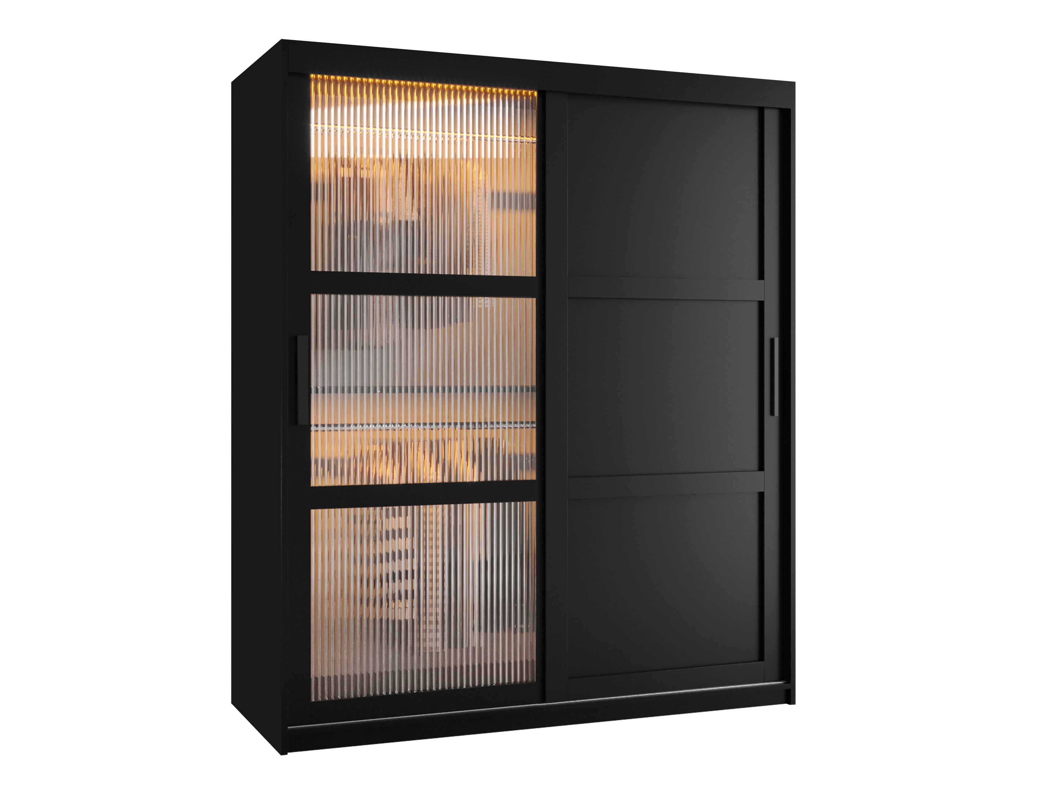 Vaatekaappi Hartford 577 (Musta)