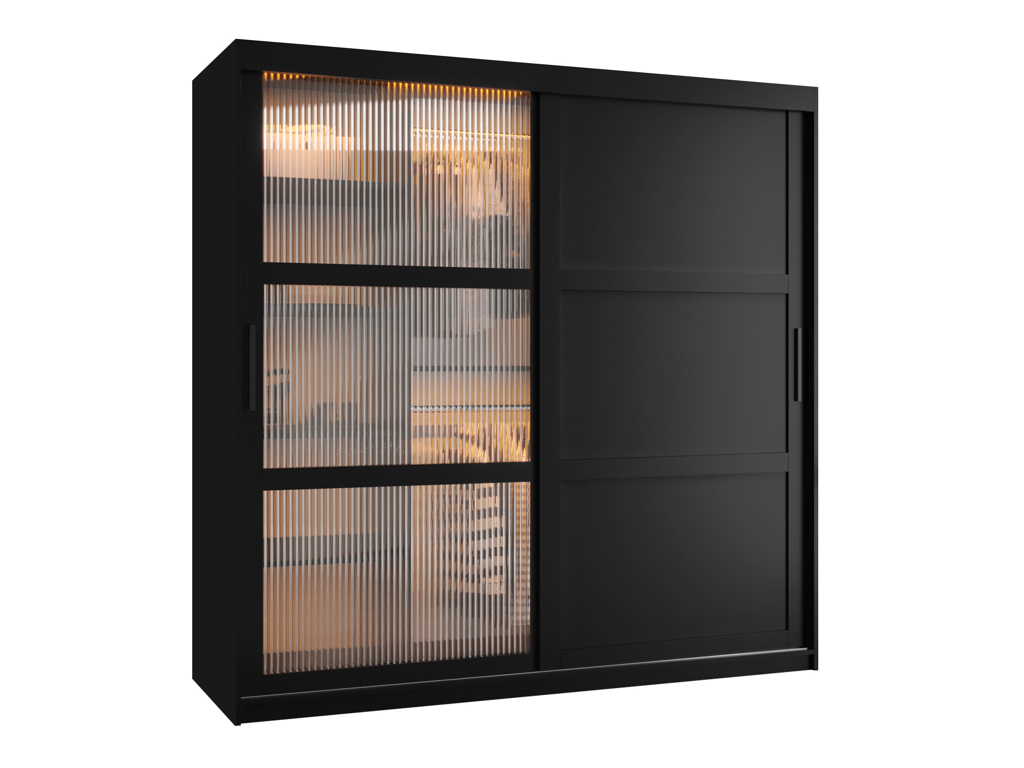 Vaatekaappi Hartford 577 (Musta)