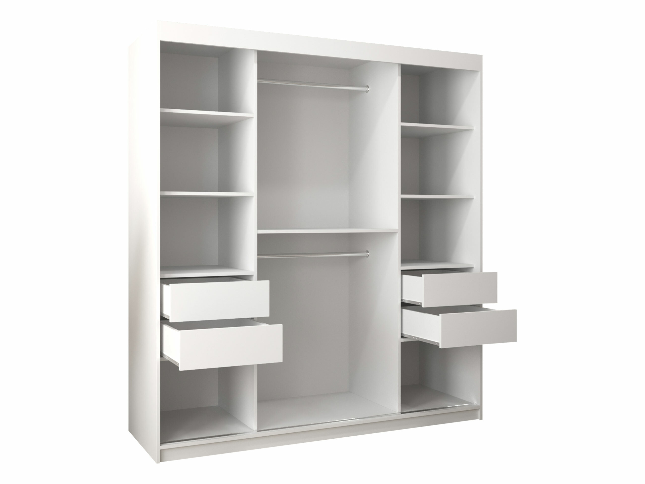 Vaatekaappi Hartford 577 (Musta)