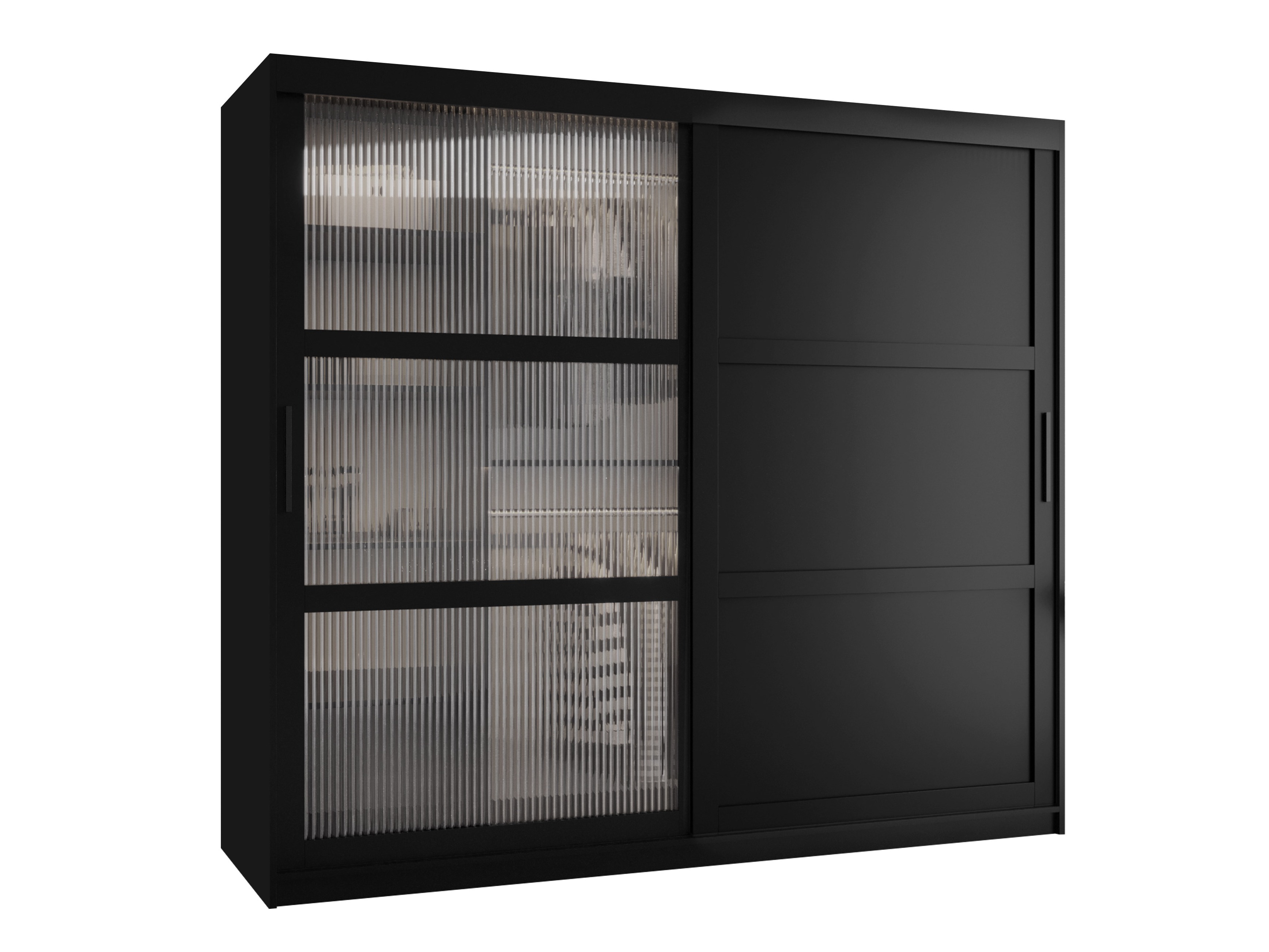 Vaatekaappi Hartford 577 (Musta)