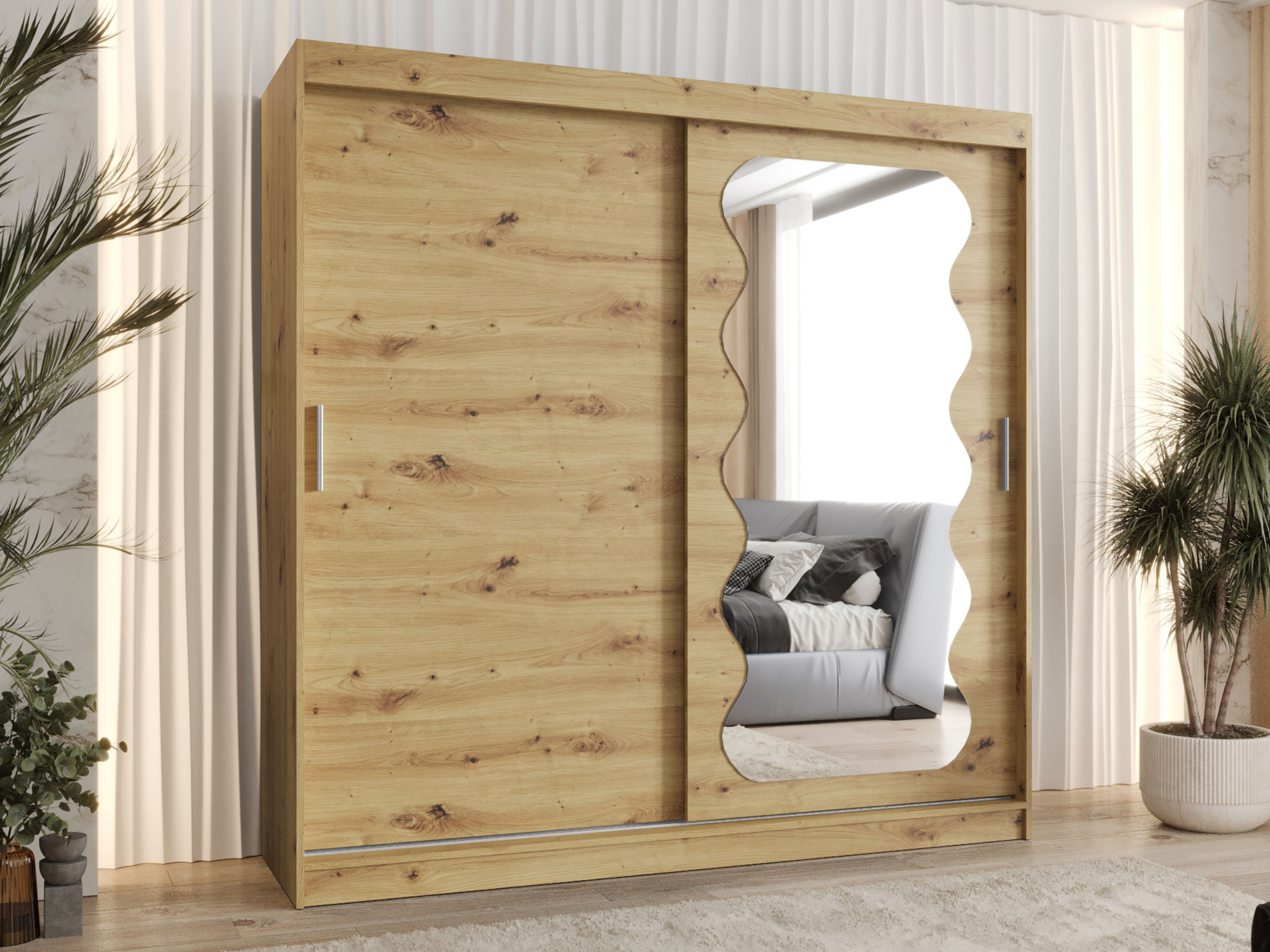 Vaatekaappi Hartford 578 (Artisaanitammi)