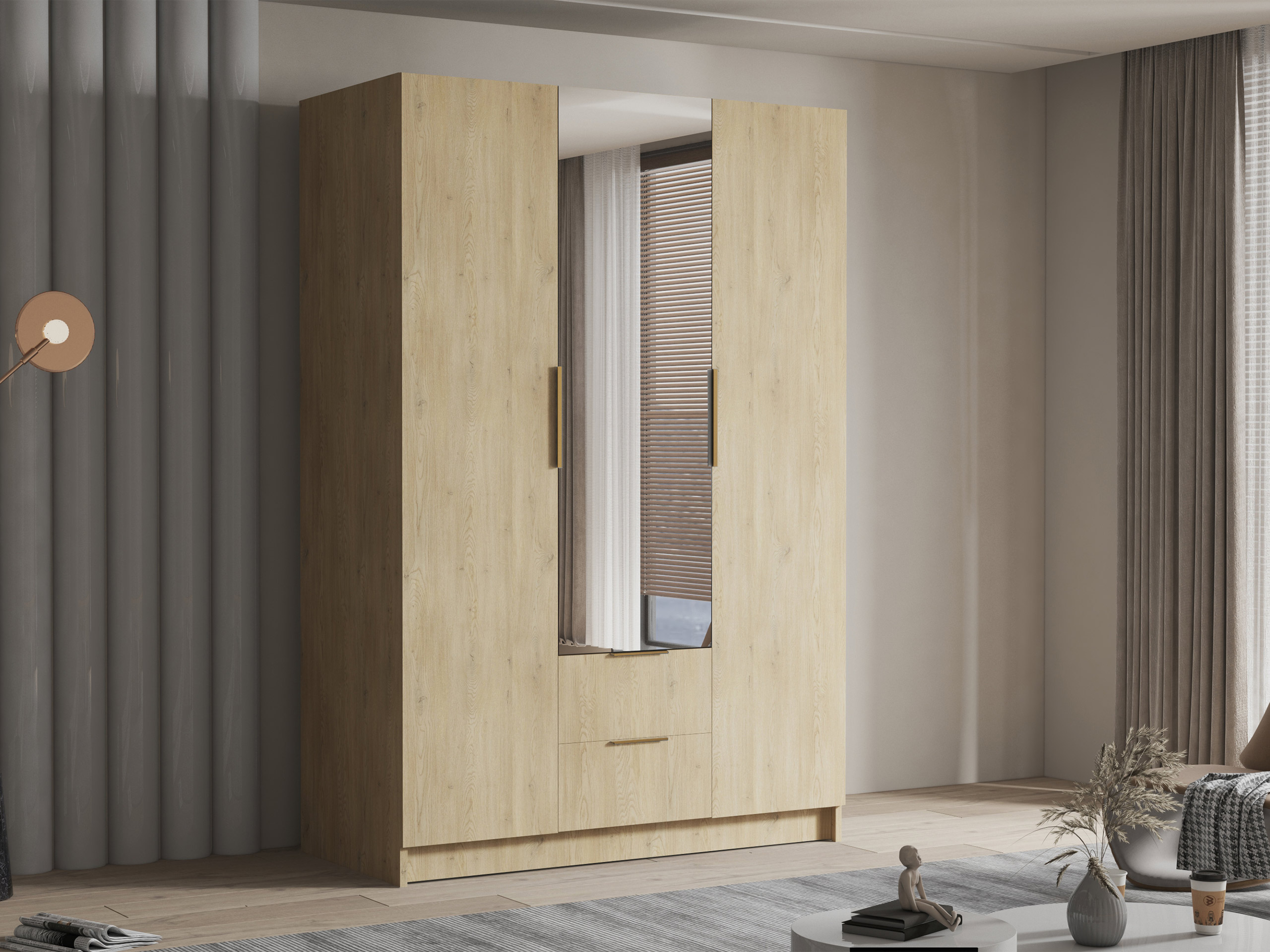 Vaatekaappi Closico 199 (Tammi)