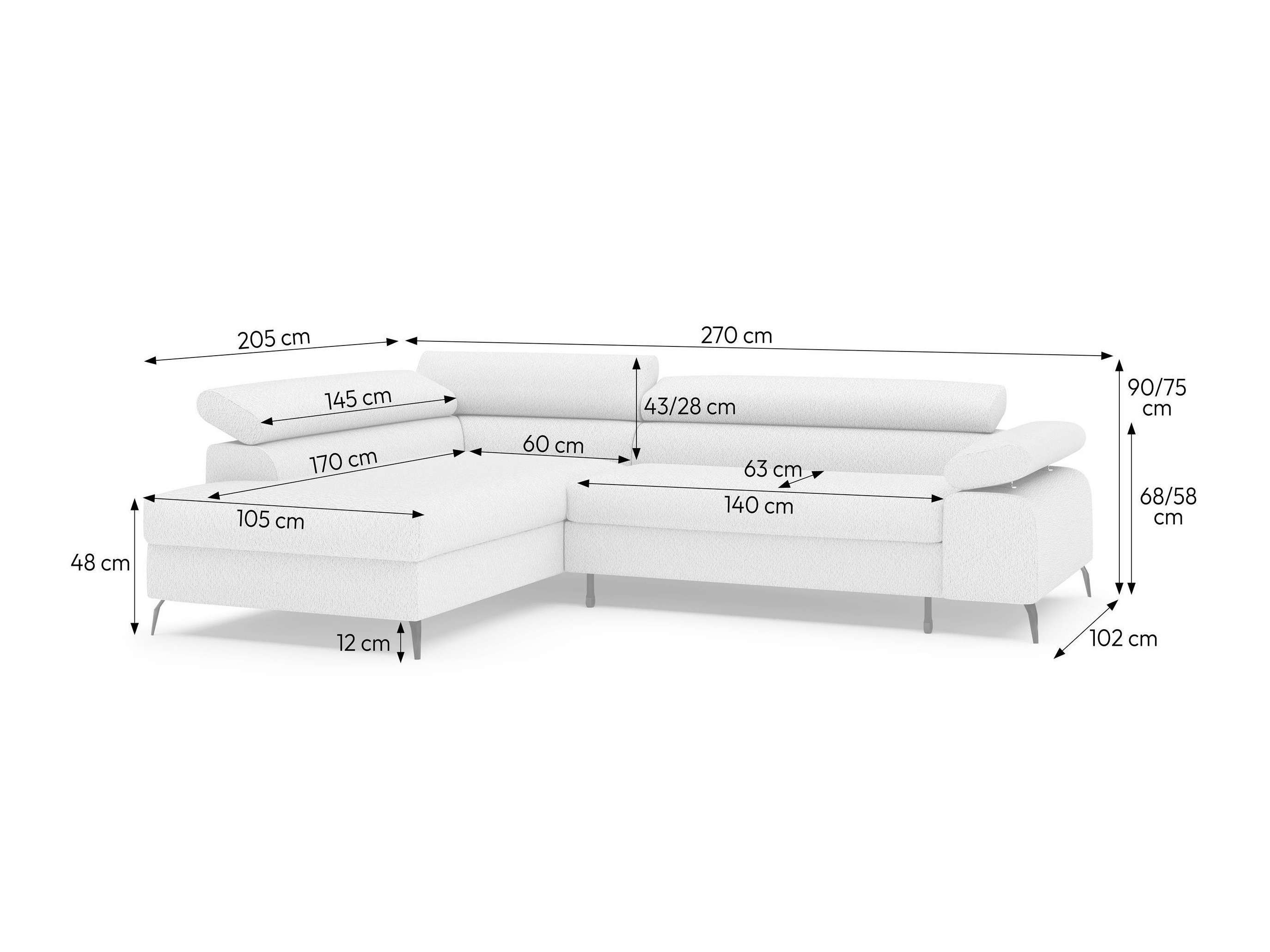 Kulmasohva Margate 113 (Egon 25)