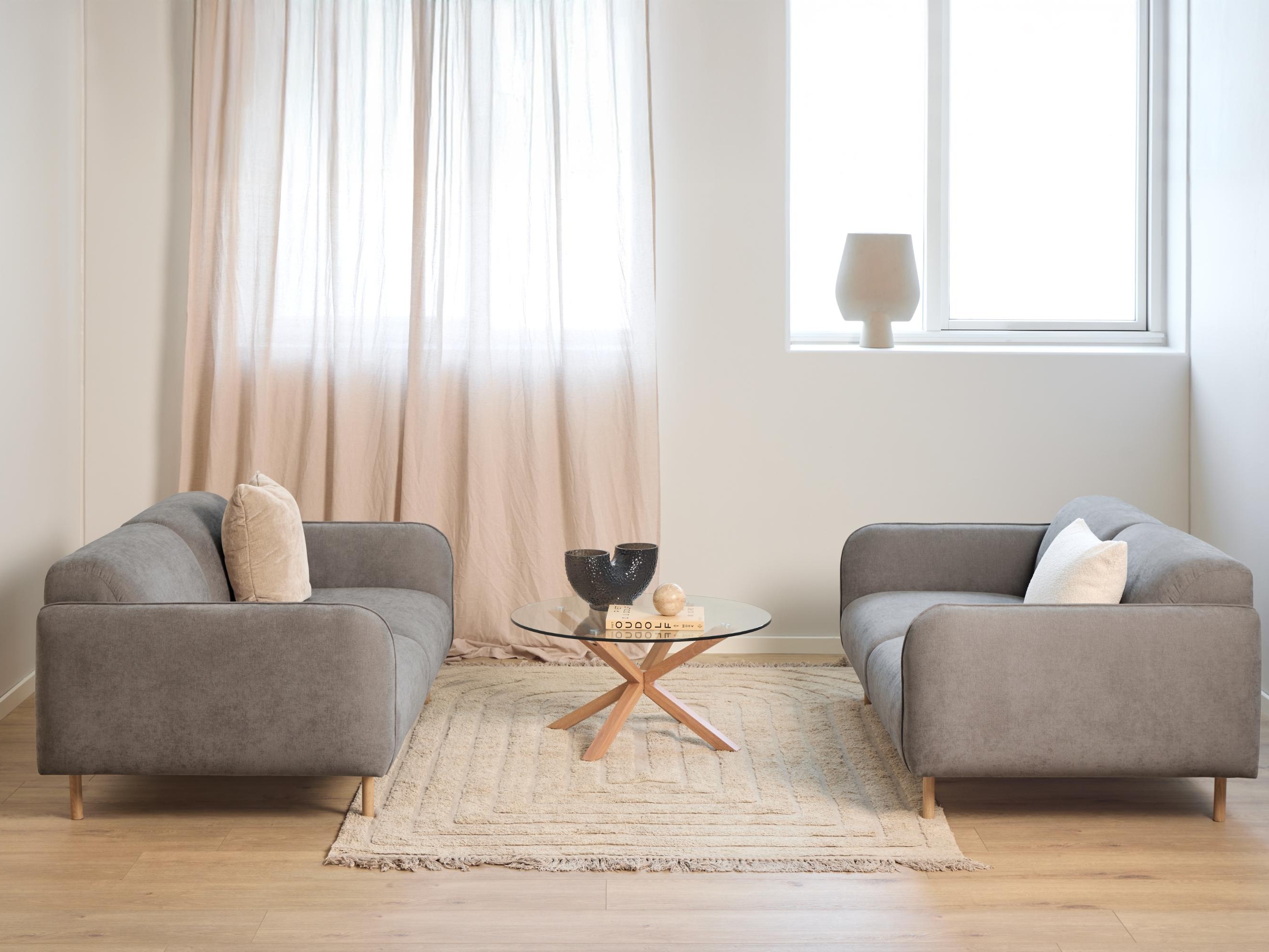 Sohvapöytä Norsica 112 (Vaaleanruskea)