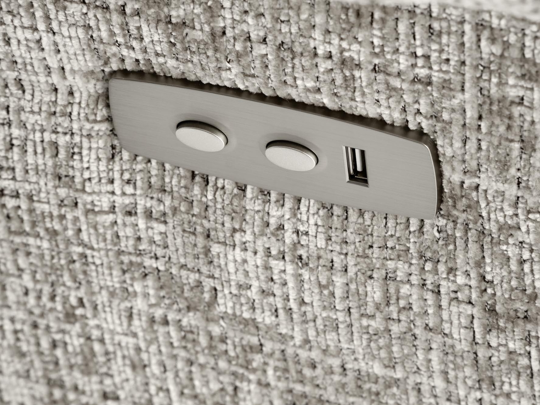 Kallistuva nojatuoli Houston 2080 (Harmaa)