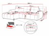 Kulmasohva TrendyNest 104 (Velo 623)