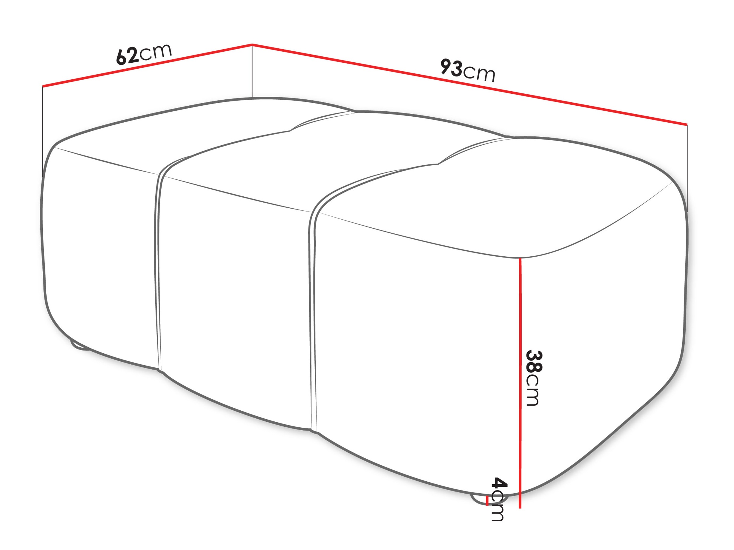 Verhoiltu penkki Comfivo 472 (Velo 621)