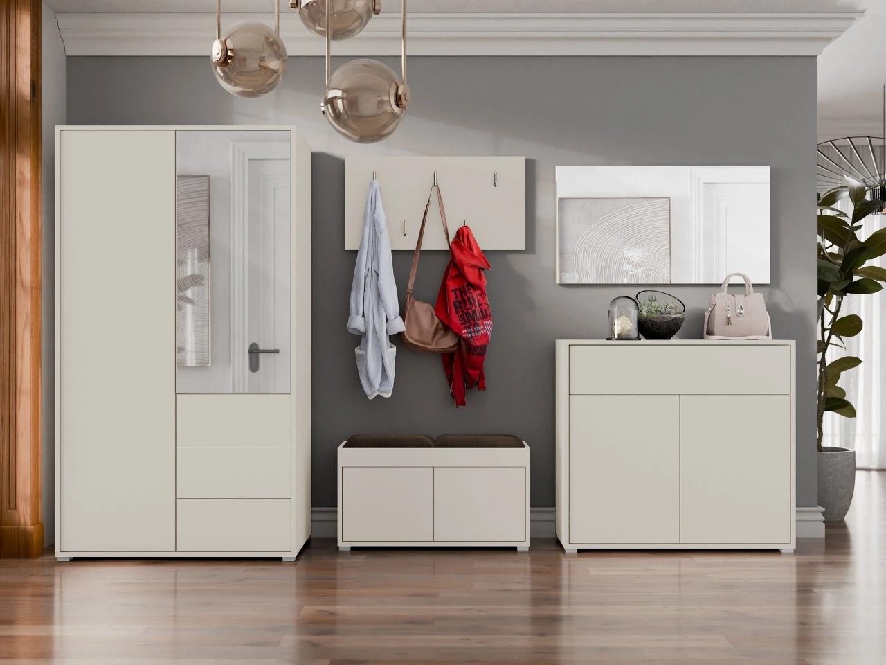 Vaatekaappi Comfivo Tutela (Kashmir)