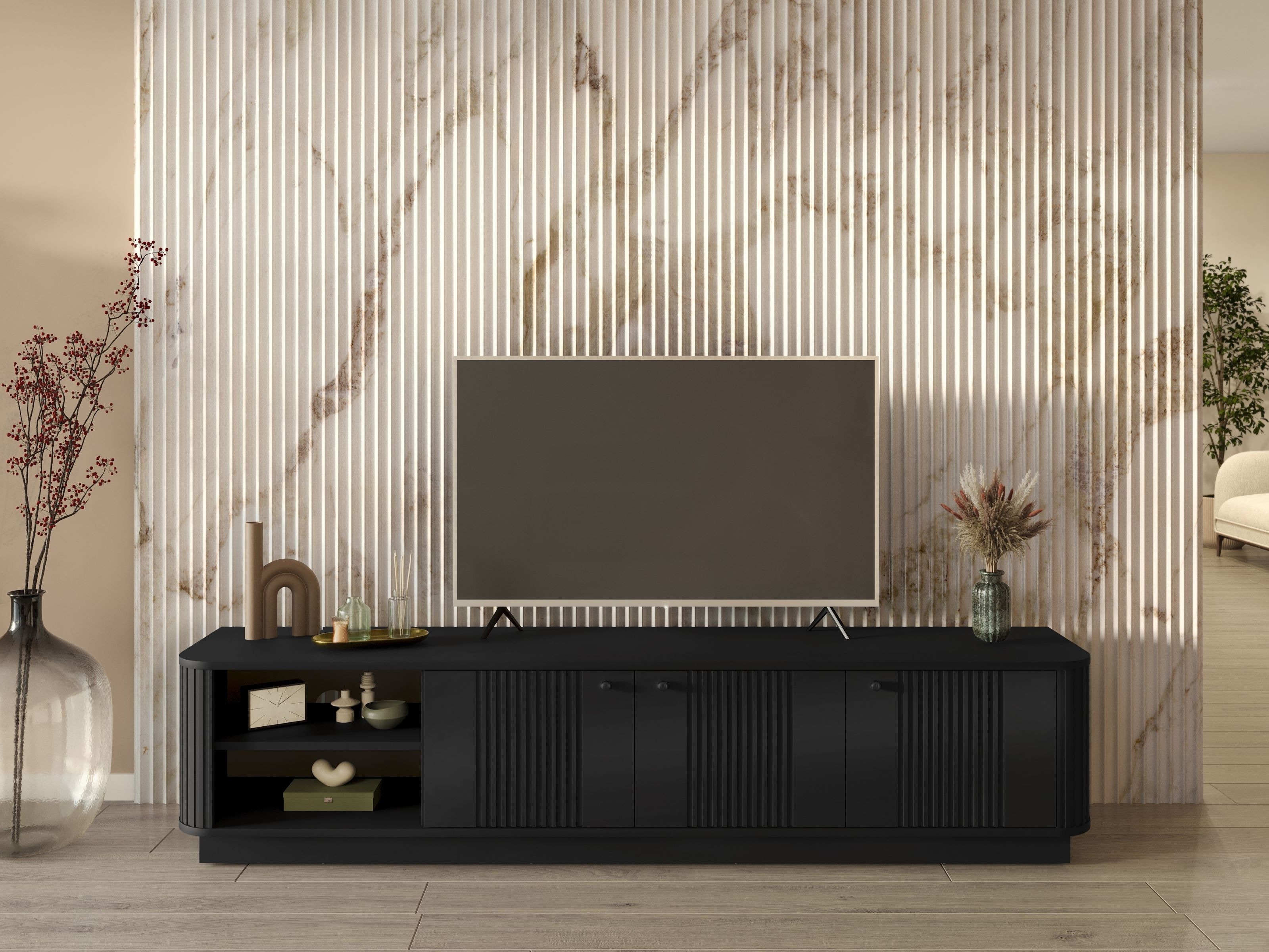 TV-taso Levfene 101 (Musta)