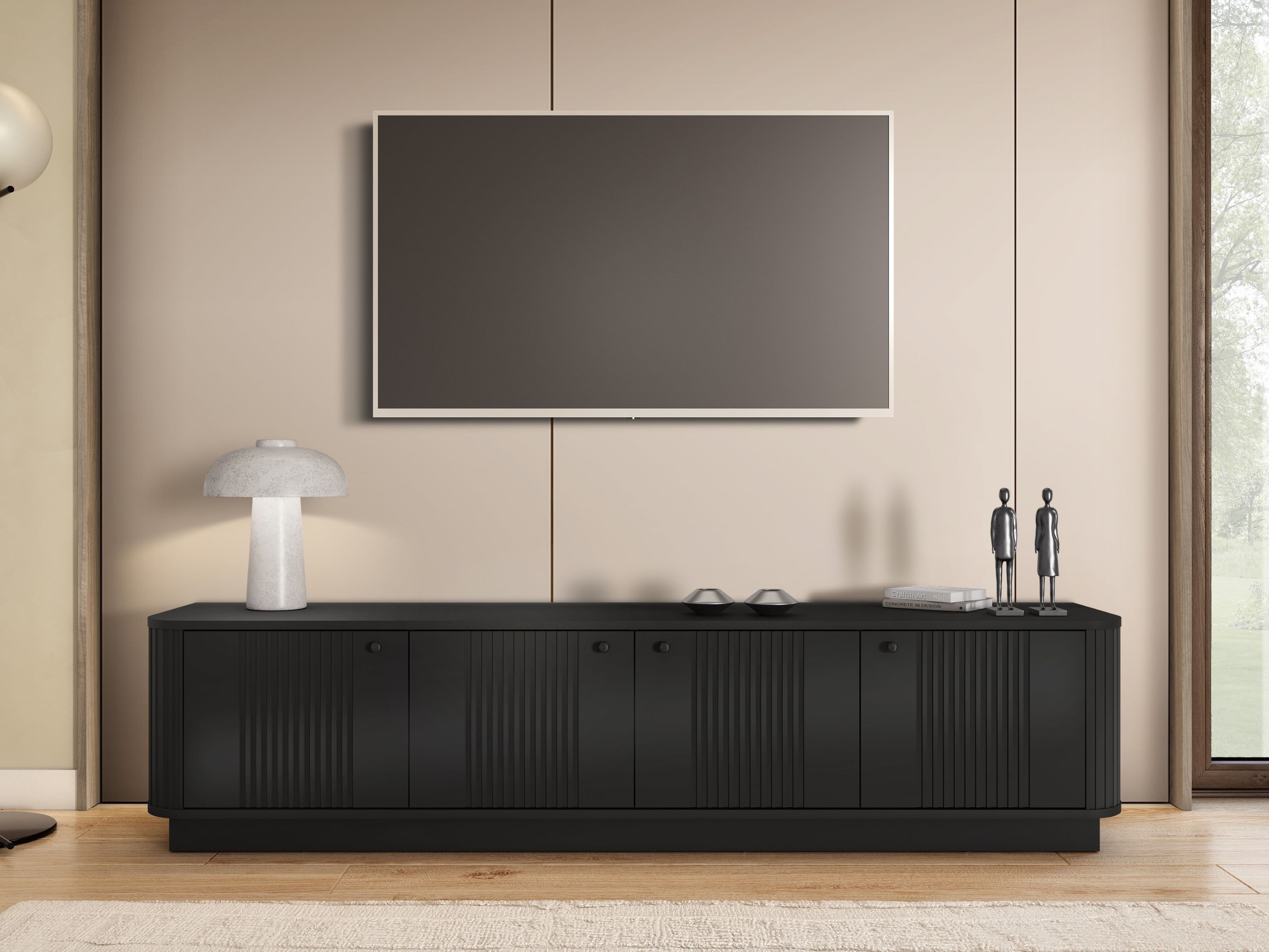 TV-taso Levfene 102 (Musta)