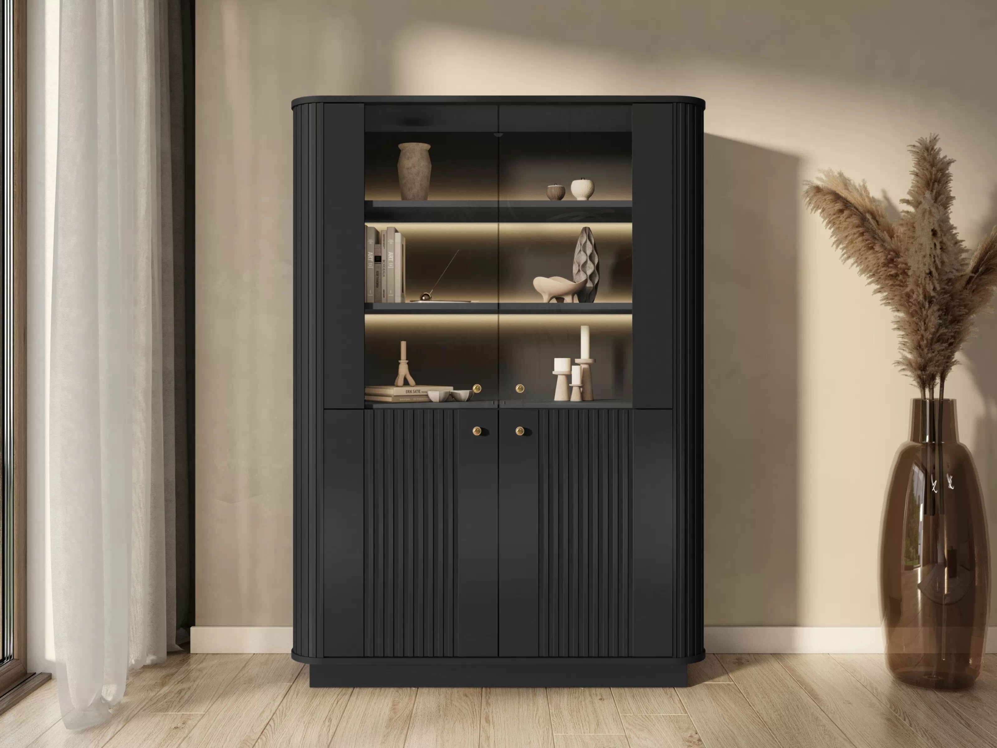 Hylly Levfene 104 (Musta)