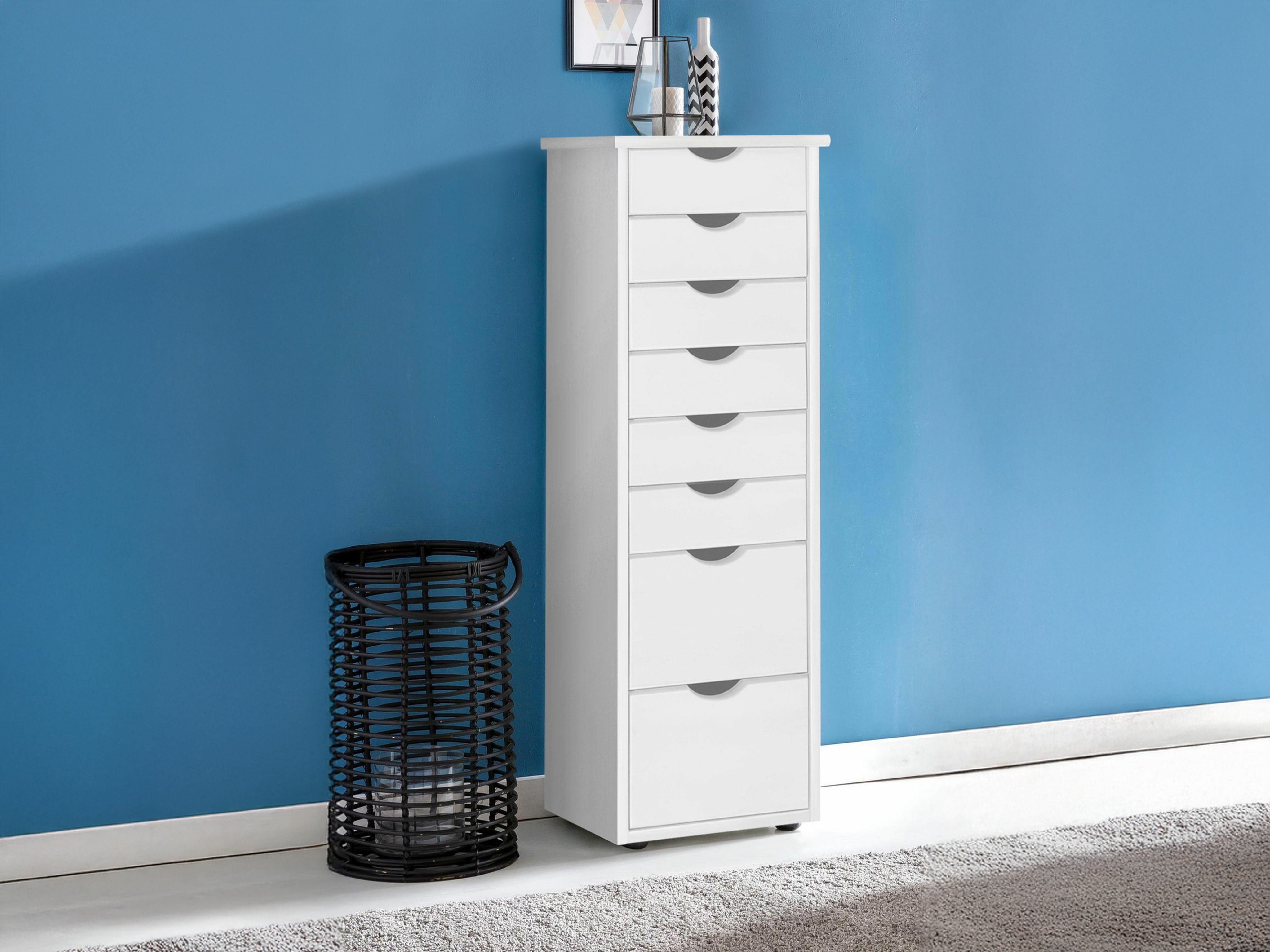 Lipasto Denton 138 (Valkoinen)