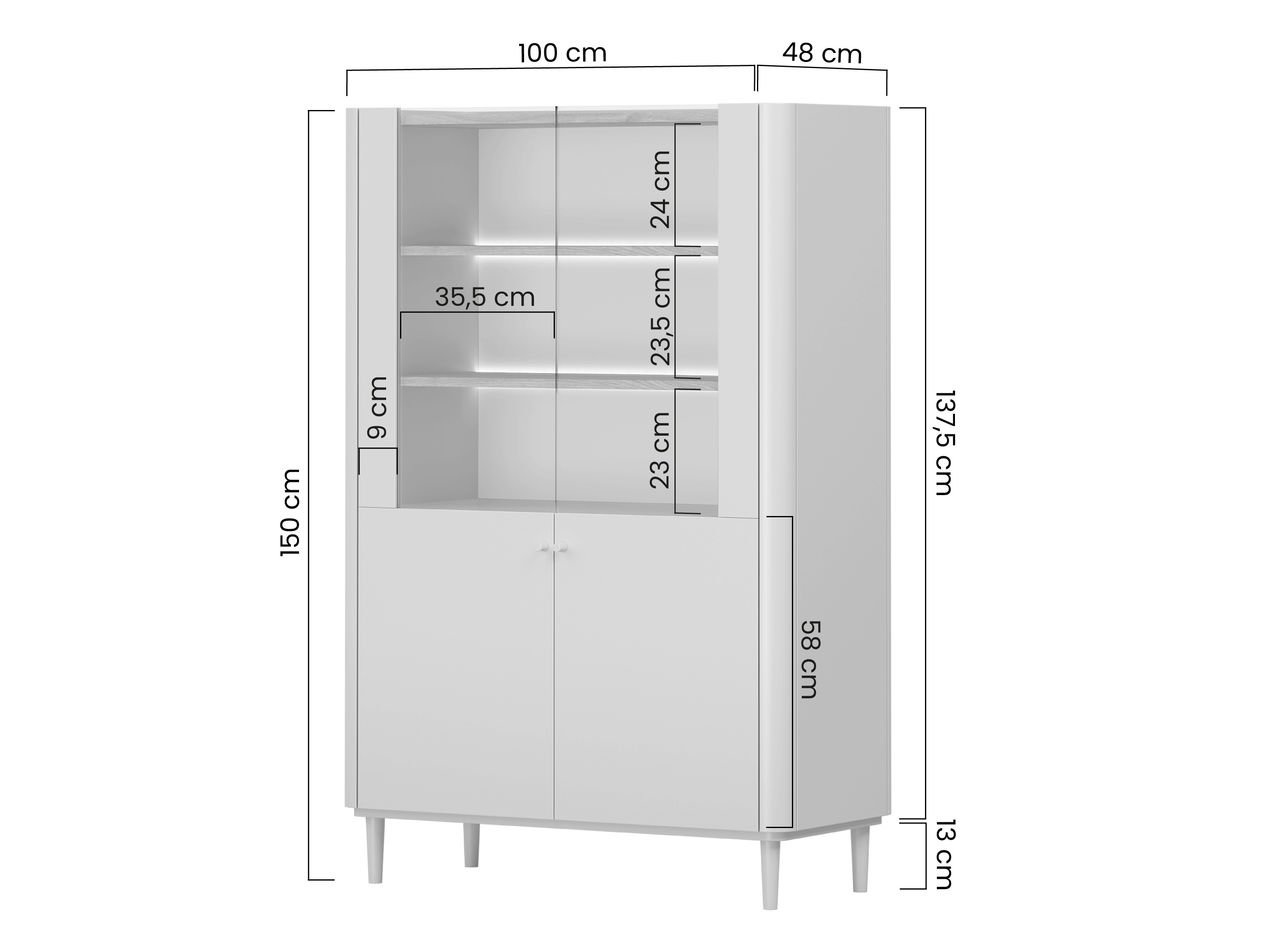 Olohuonesetti Elbmira 109 (Pölyinen vihreä + Tammi)