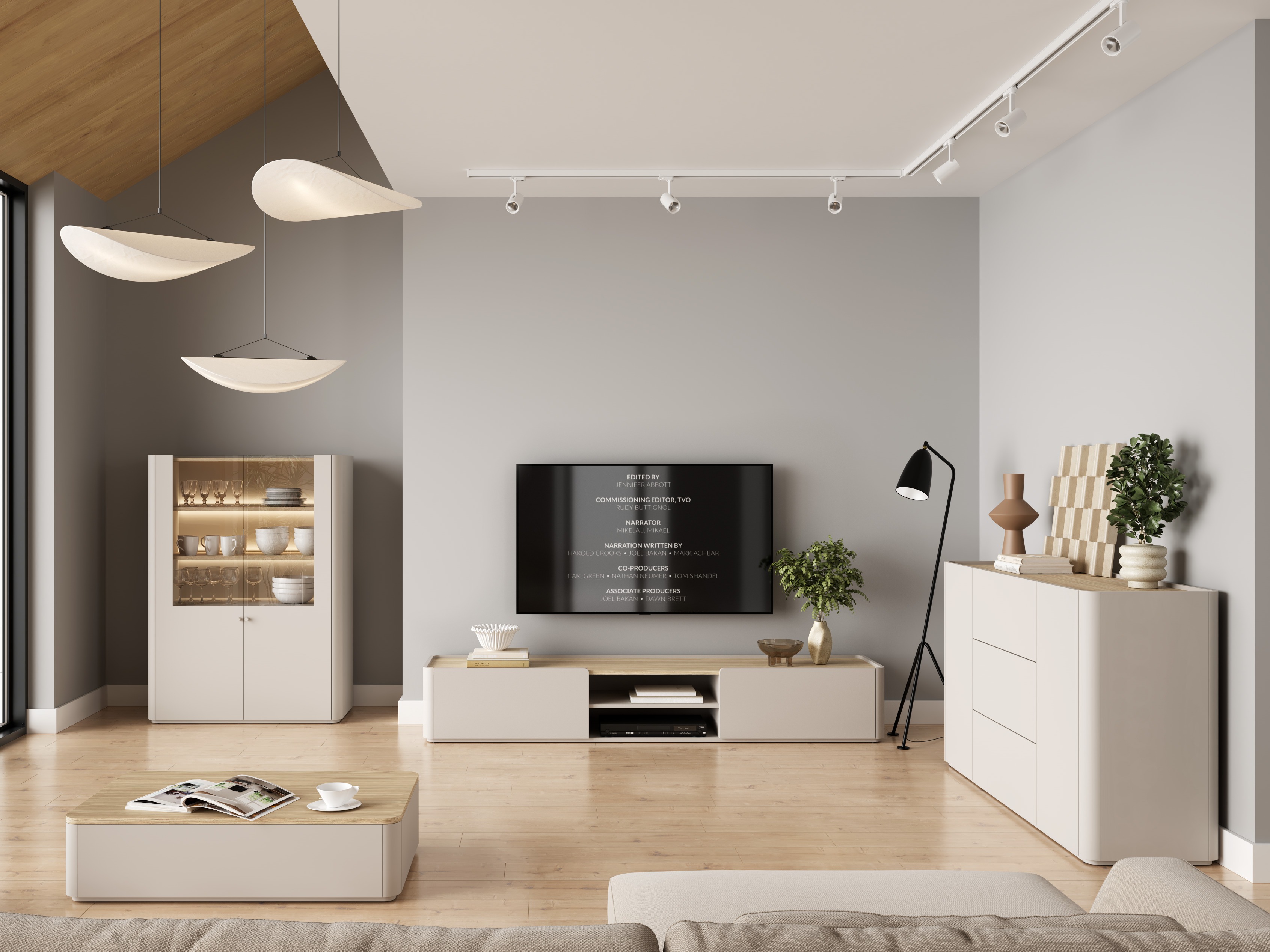 Olohuonesetti Elbmira 110 (Kashmir + Tammi)